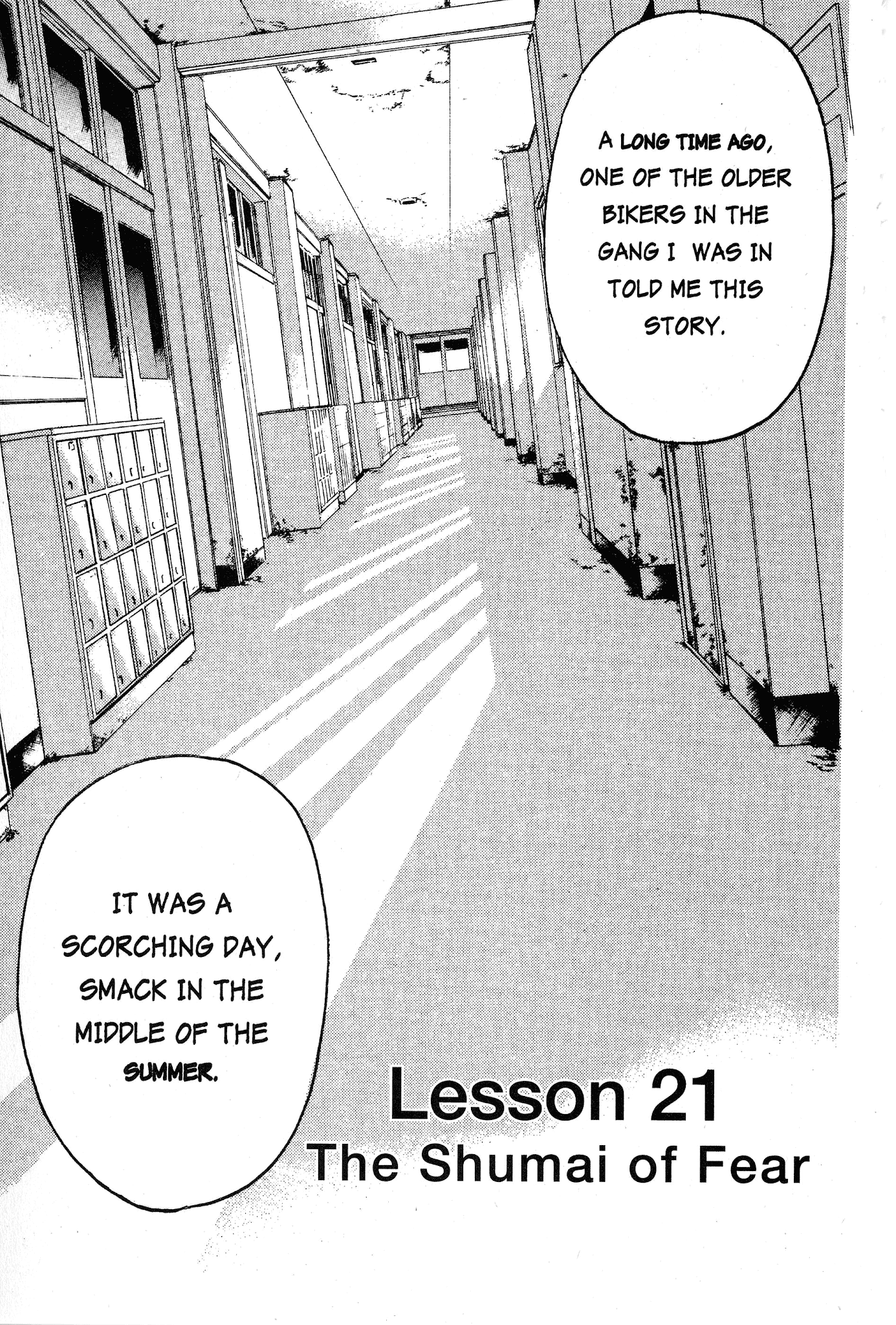 Great Teacher Onizuka Chapter 21 page 2 - Chapter 21: The Shumai Of Fear