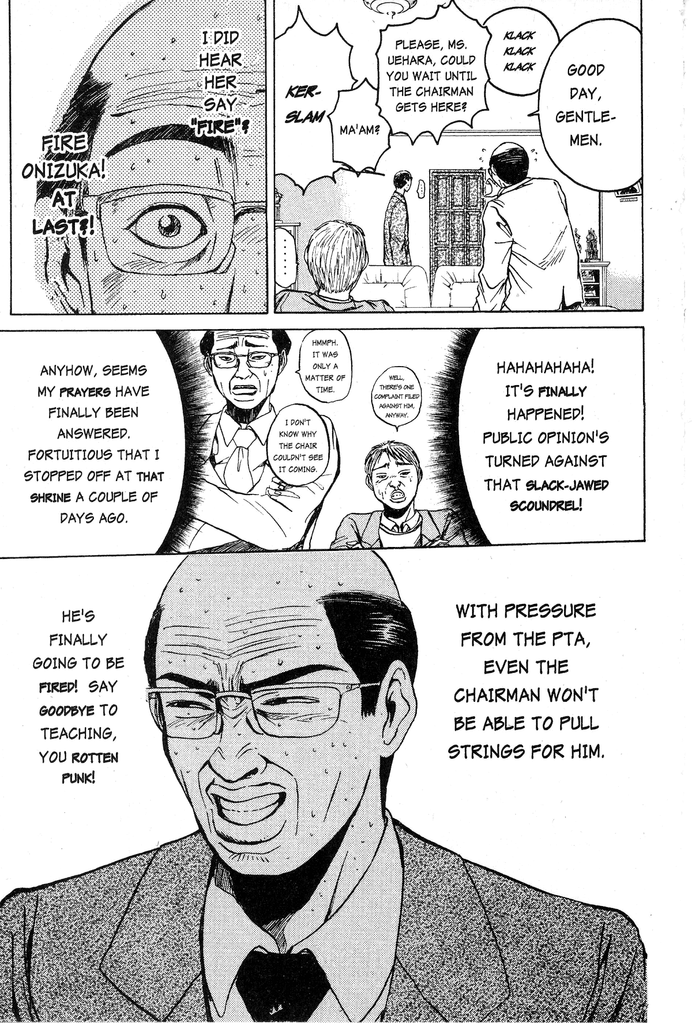 Great Teacher Onizuka Chapter 23 page 10 - Chapter 23: Fire the Scroundrel