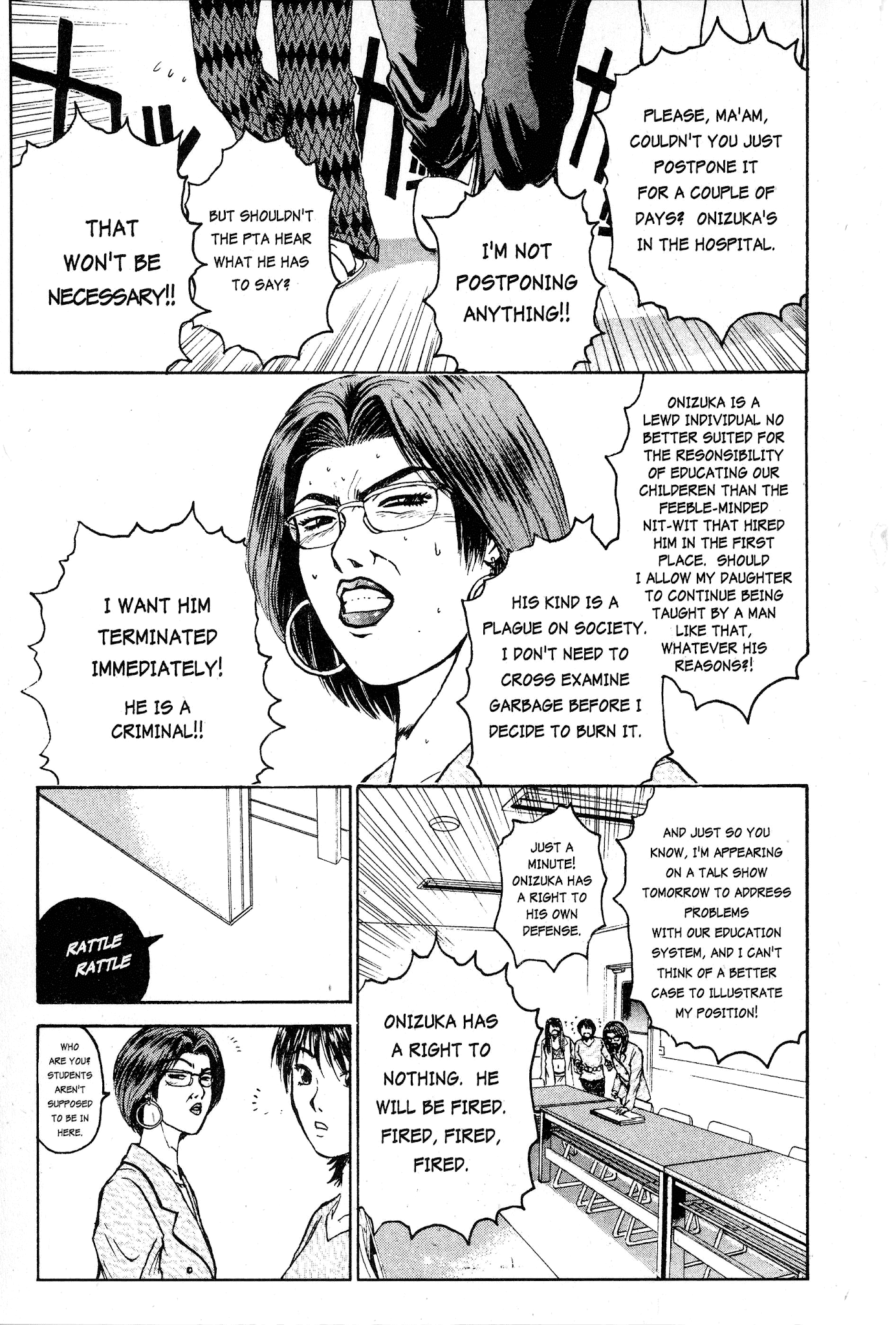 Great Teacher Onizuka Chapter 23 page 20 - Chapter 23: Fire the Scroundrel