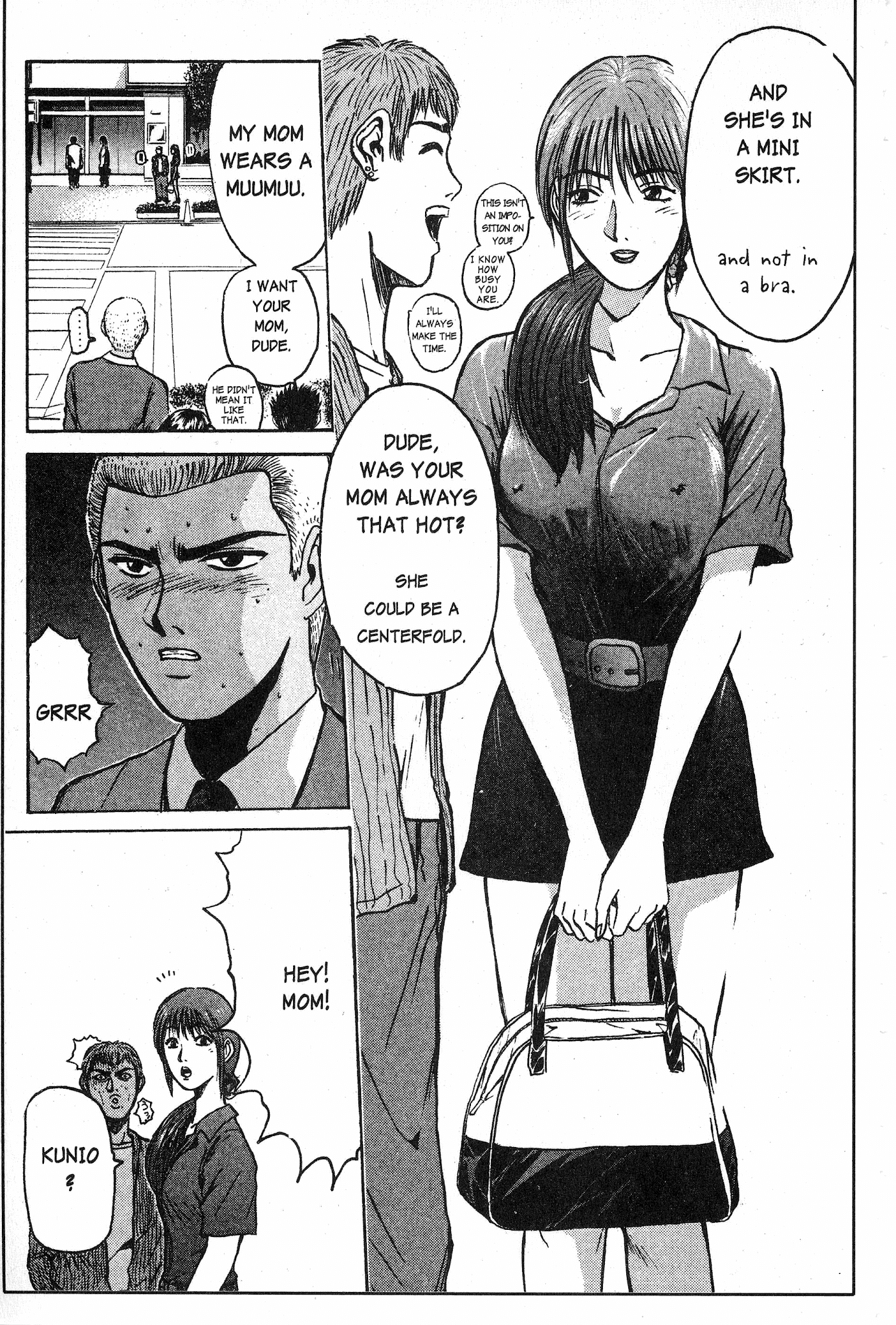 Great Teacher Onizuka Chapter 25 page 18 - Chapter 25: The Biggest Oedipal Case in the Class