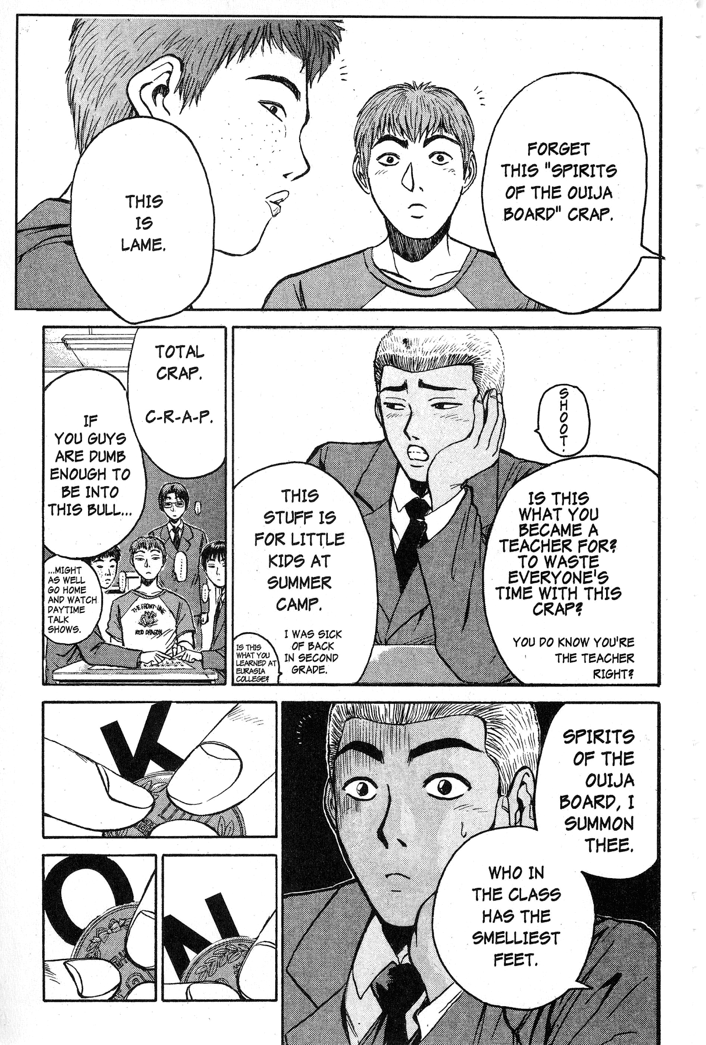 Great Teacher Onizuka Chapter 25 page 4 - Chapter 25: The Biggest Oedipal Case in the Class