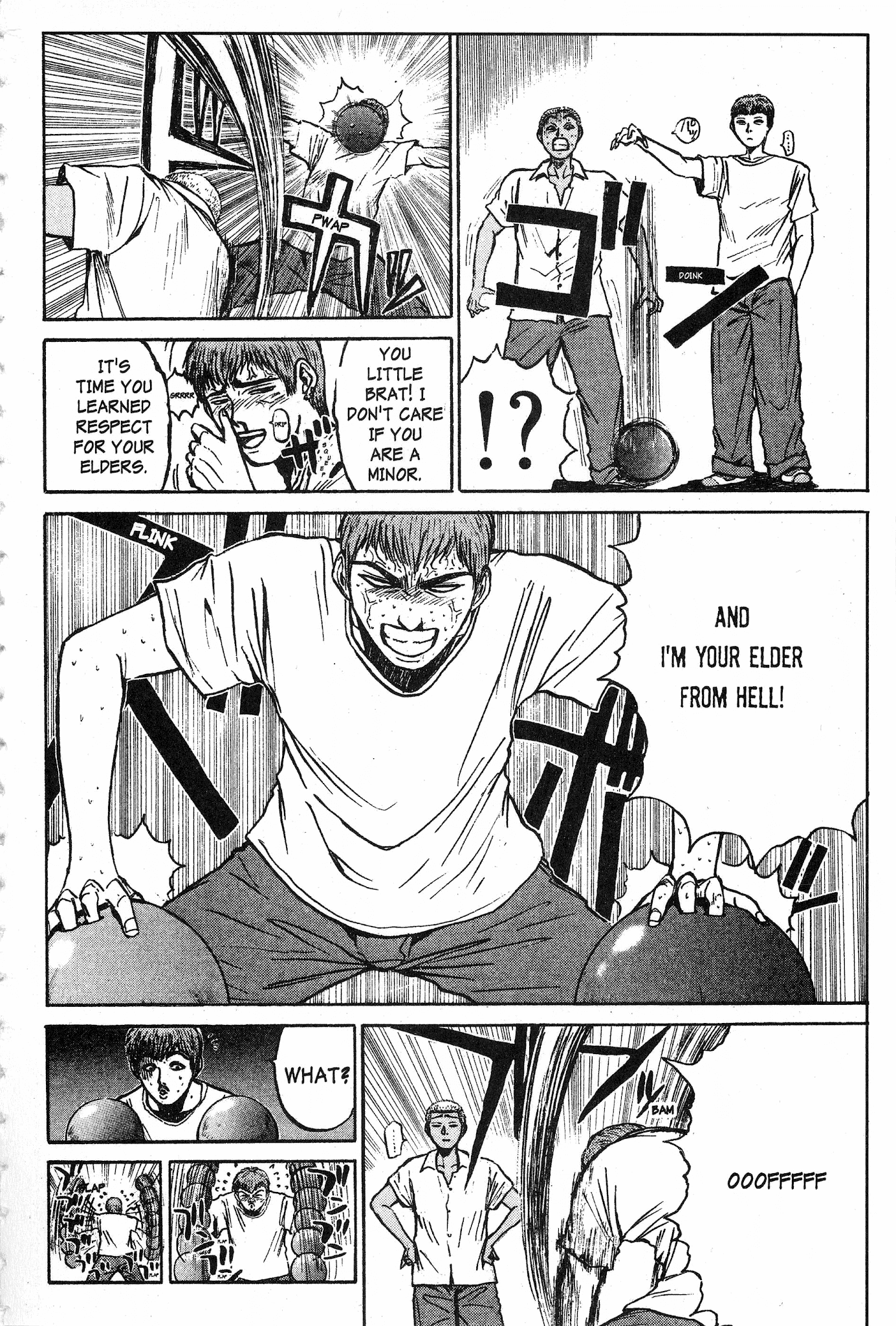 Great Teacher Onizuka Chapter 26 page 12 - Chapter 26: The Kichijoji Bowling Wars