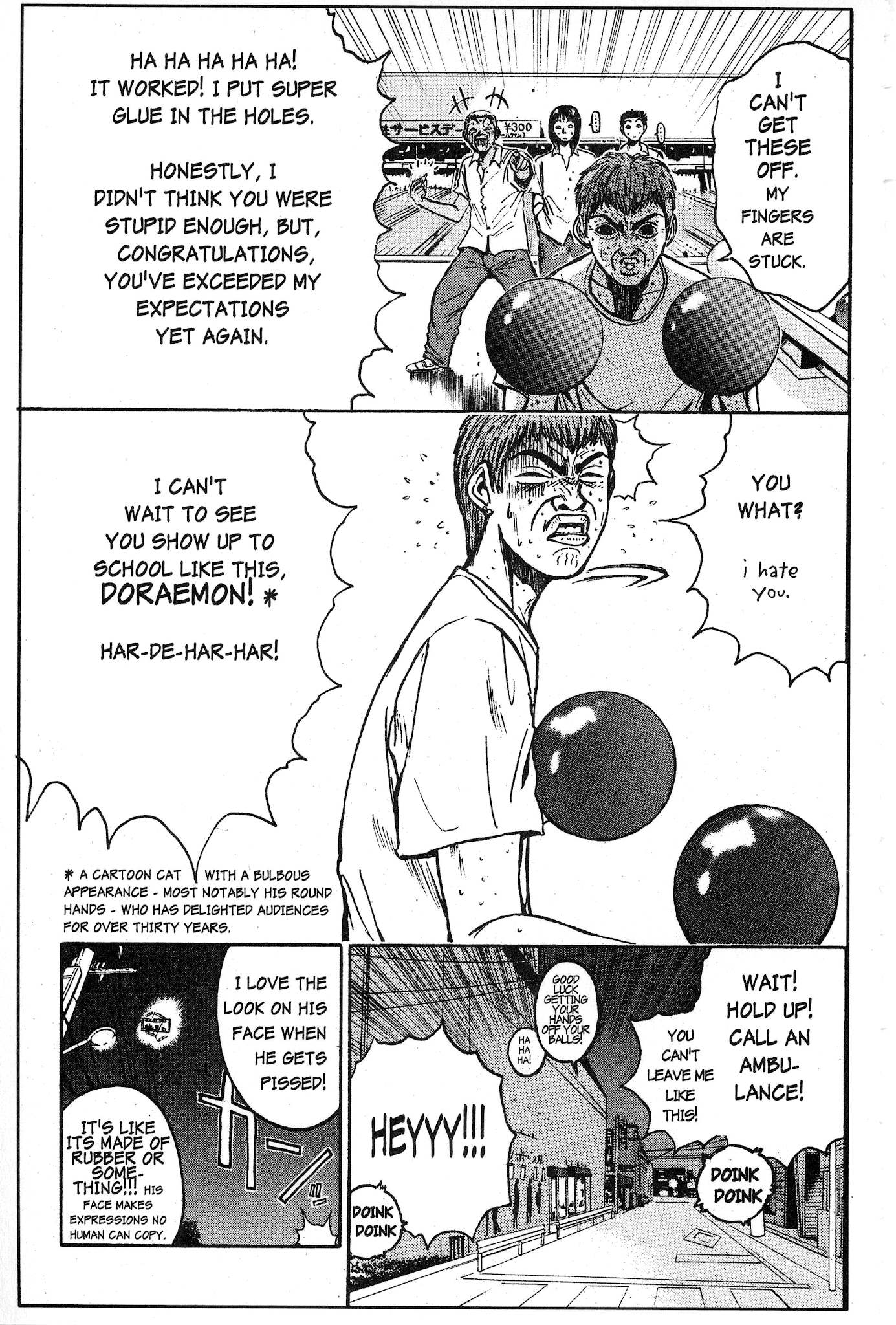 Great Teacher Onizuka Chapter 26 page 13 - Chapter 26: The Kichijoji Bowling Wars