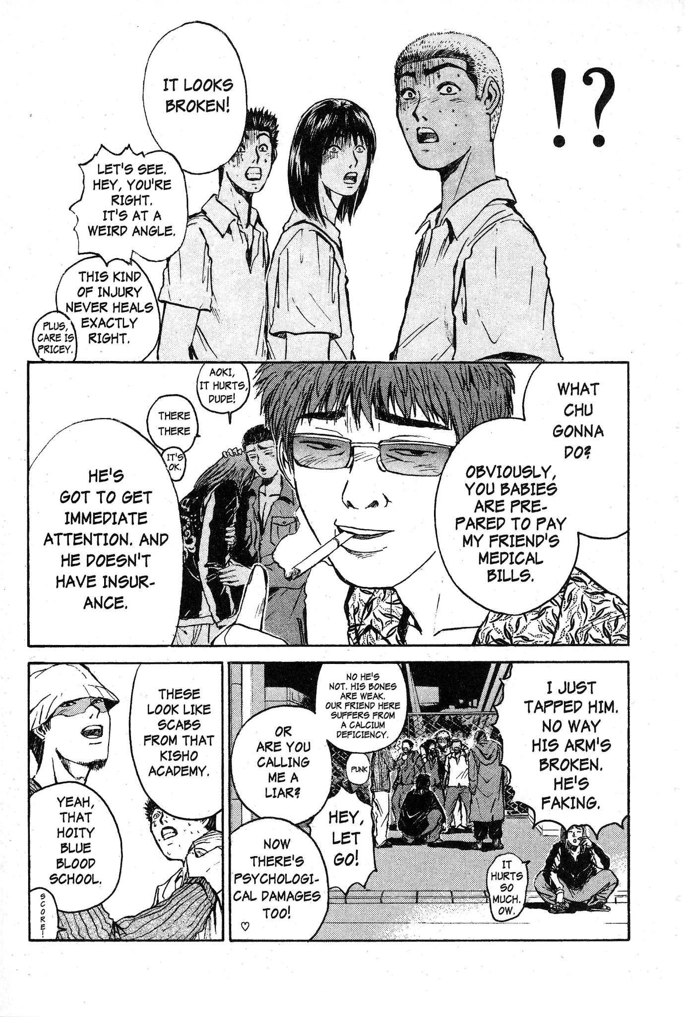Great Teacher Onizuka Chapter 26 page 15 - Chapter 26: The Kichijoji Bowling Wars