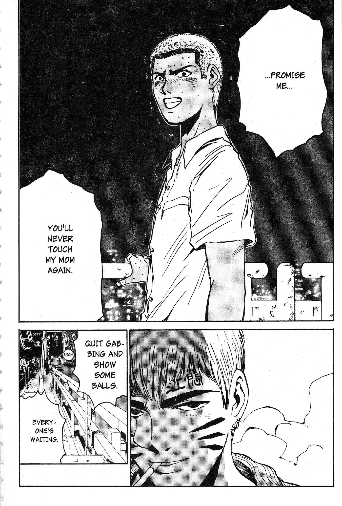 Great Teacher Onizuka Chapter 27 page 13 - Chapter 27: Bay Bridge Bungee Jumping