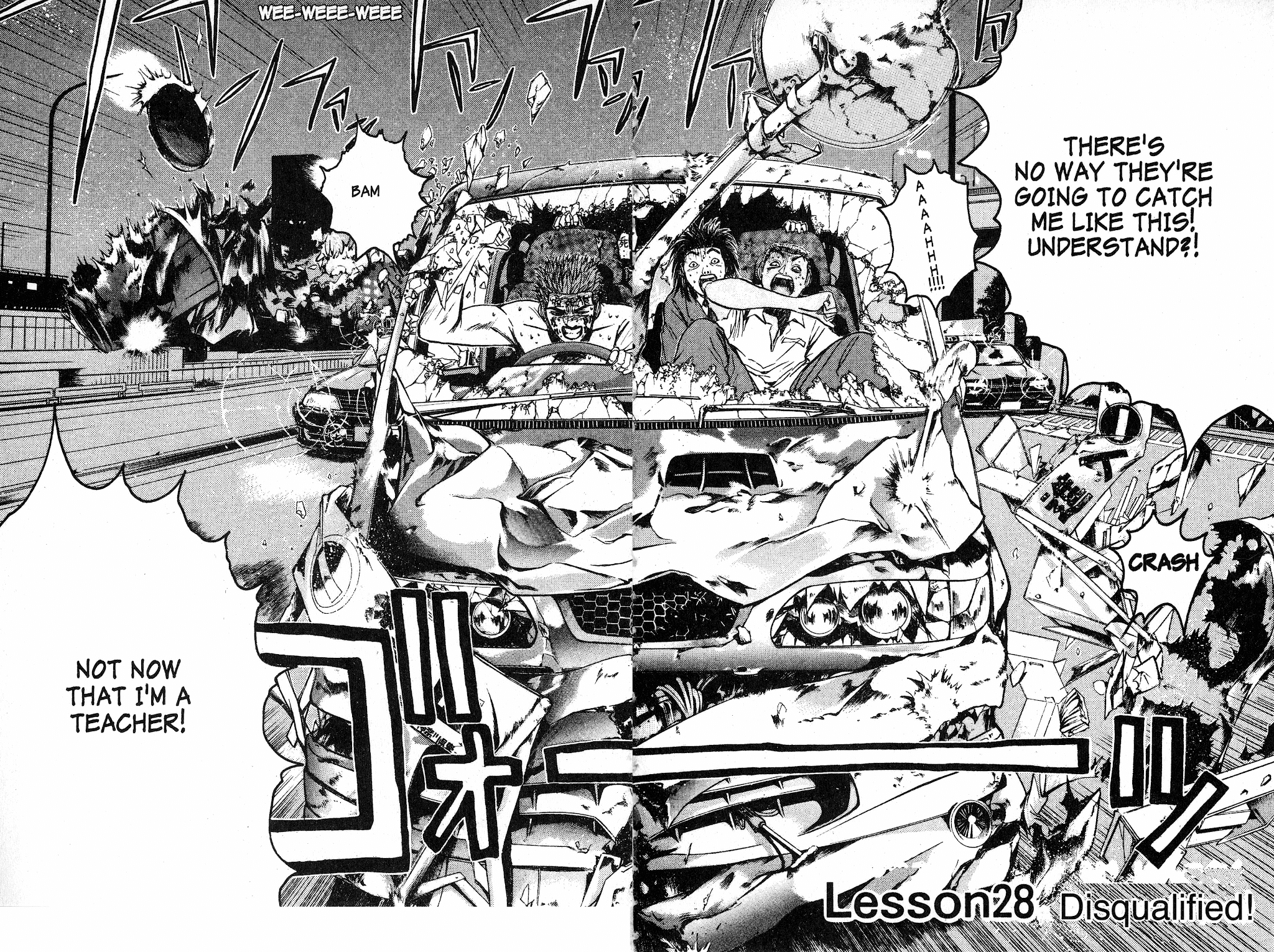 Great Teacher Onizuka Chapter 28 page 2 - Chapter 28: Disqualified!