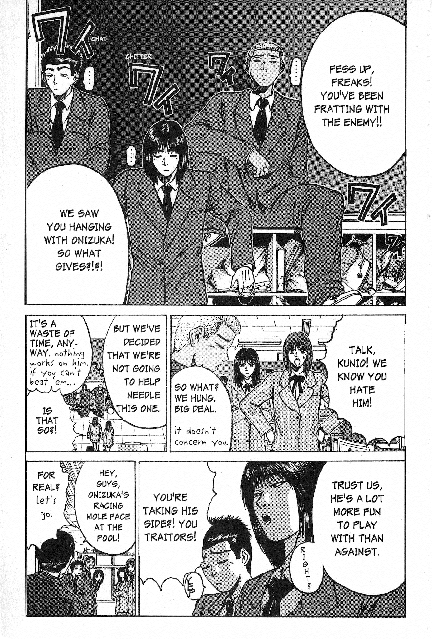 Great Teacher Onizuka Chapter 29 page 6 - Chapter 29: Those Who Can't, Teach P.E.