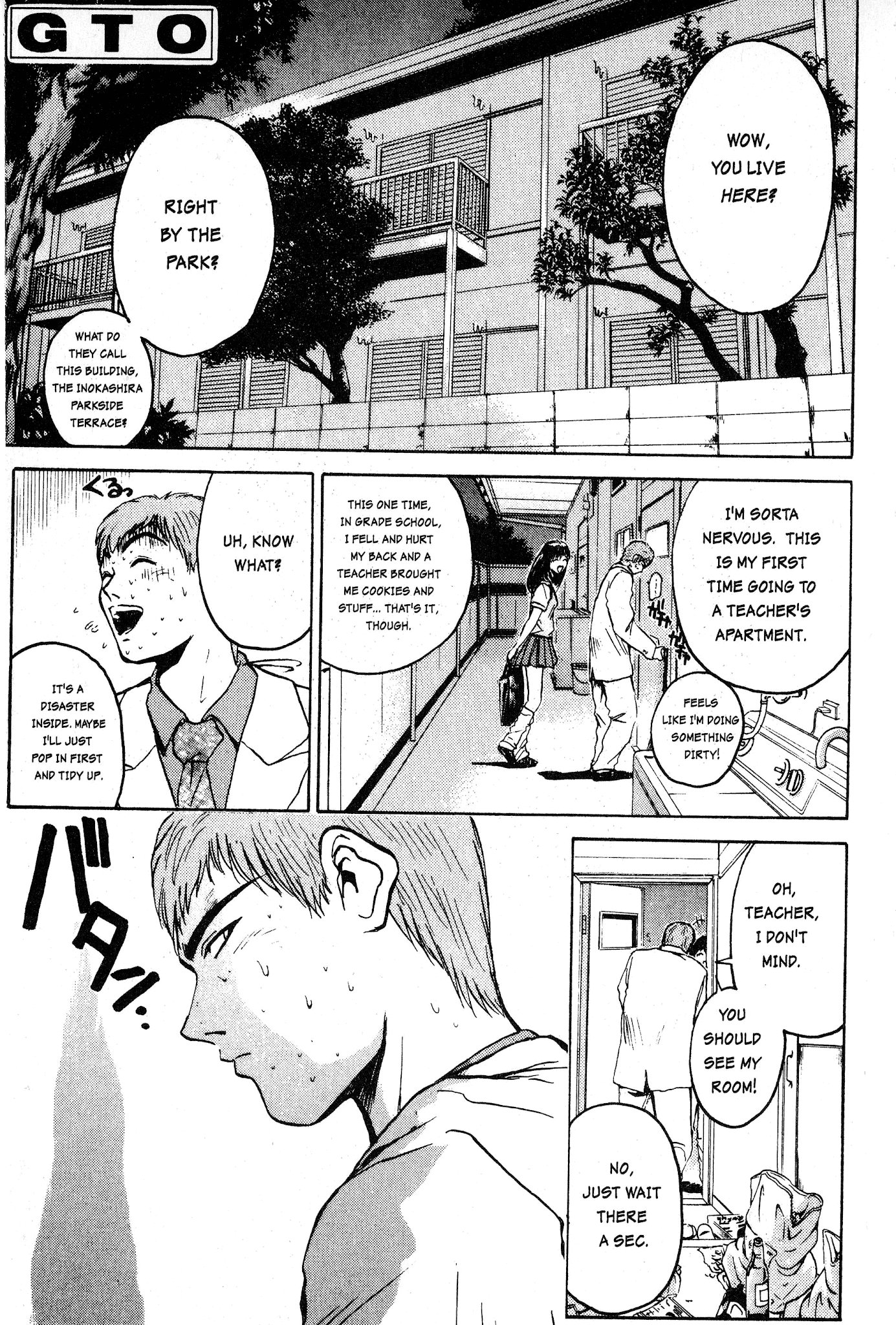Great Teacher Onizuka Chapter 3 page 1 - Chapter 3: Hooray For The Sensei!