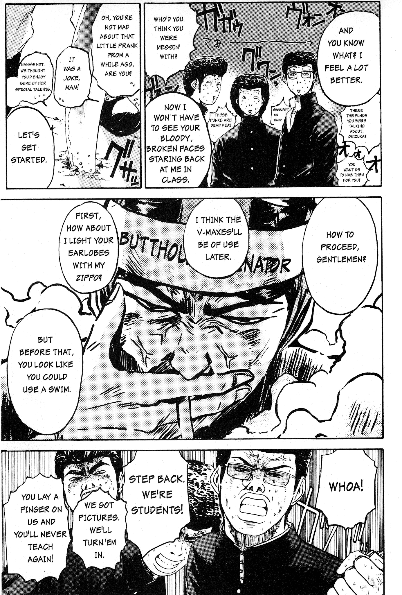 Great Teacher Onizuka Chapter 3 page 17 - Chapter 3: Hooray For The Sensei!