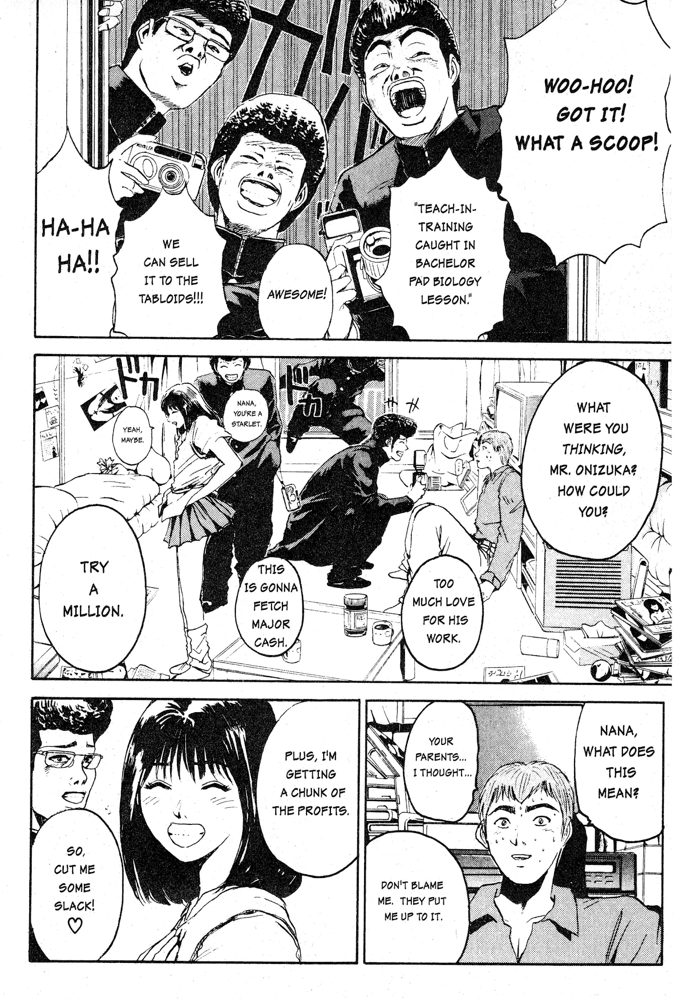 Great Teacher Onizuka Chapter 3 page 9 - Chapter 3: Hooray For The Sensei!