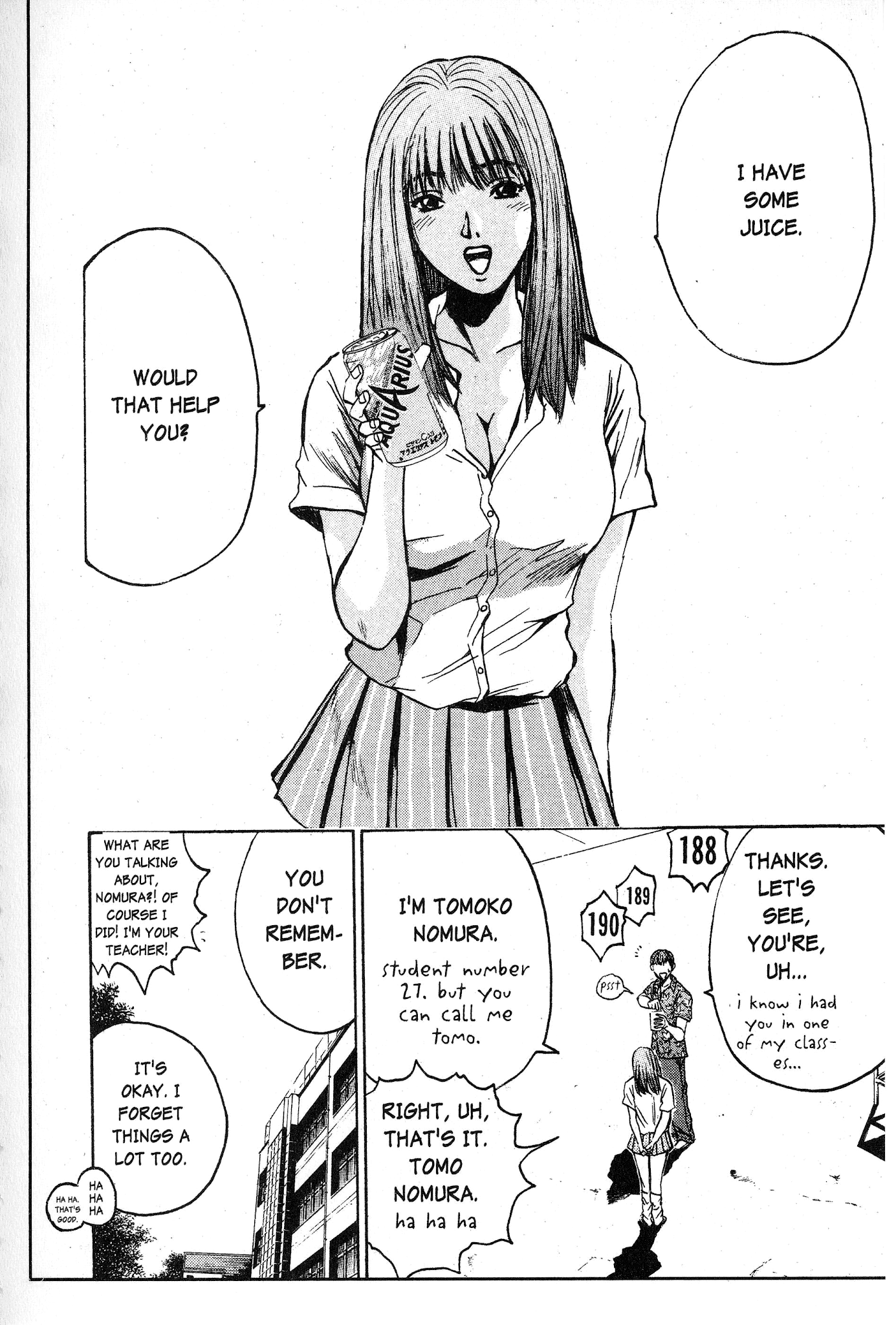Great Teacher Onizuka Chapter 30 page 10 - Chapter 30: The trouble with Tomoko