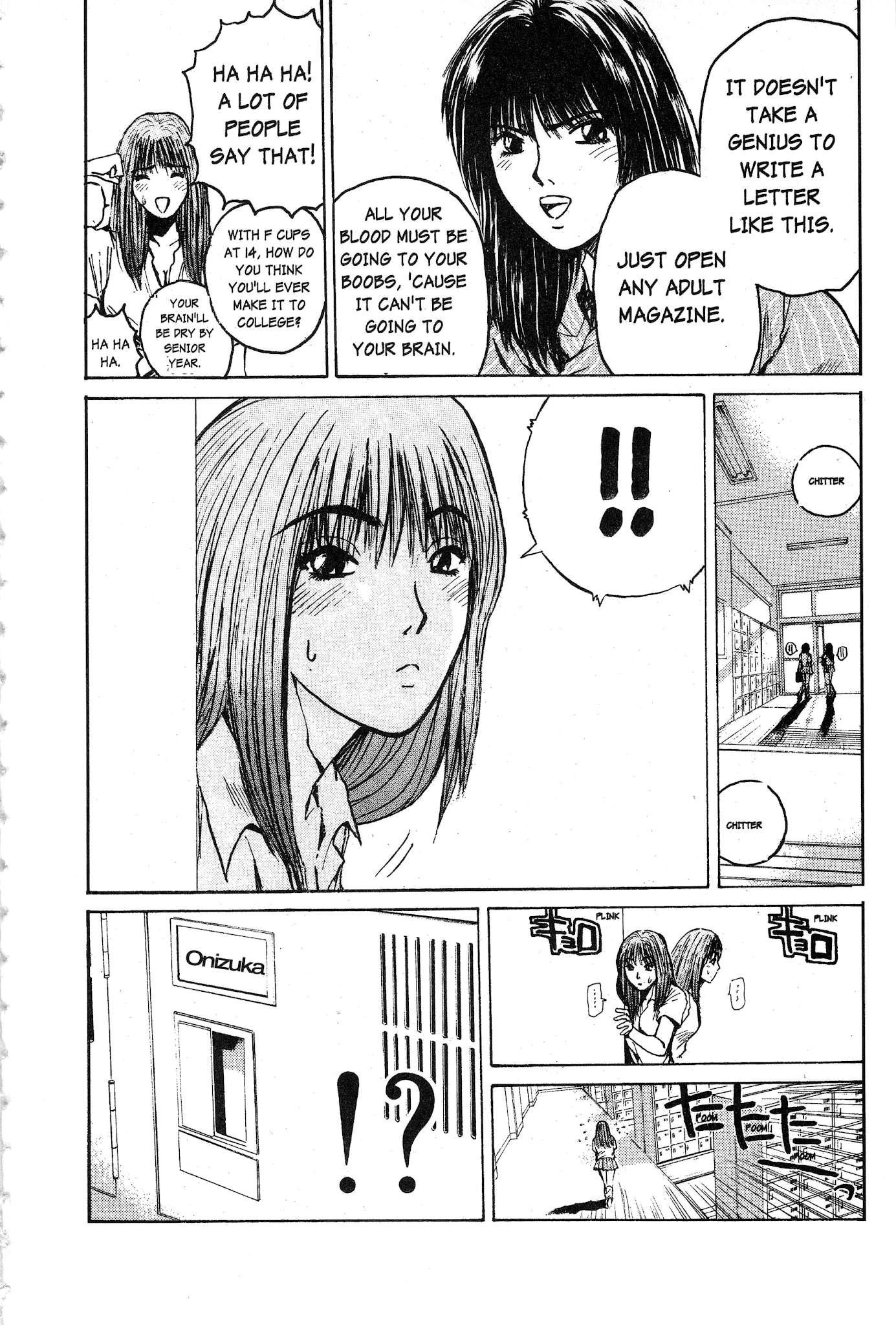 Great Teacher Onizuka Chapter 30 page 14 - Chapter 30: The trouble with Tomoko