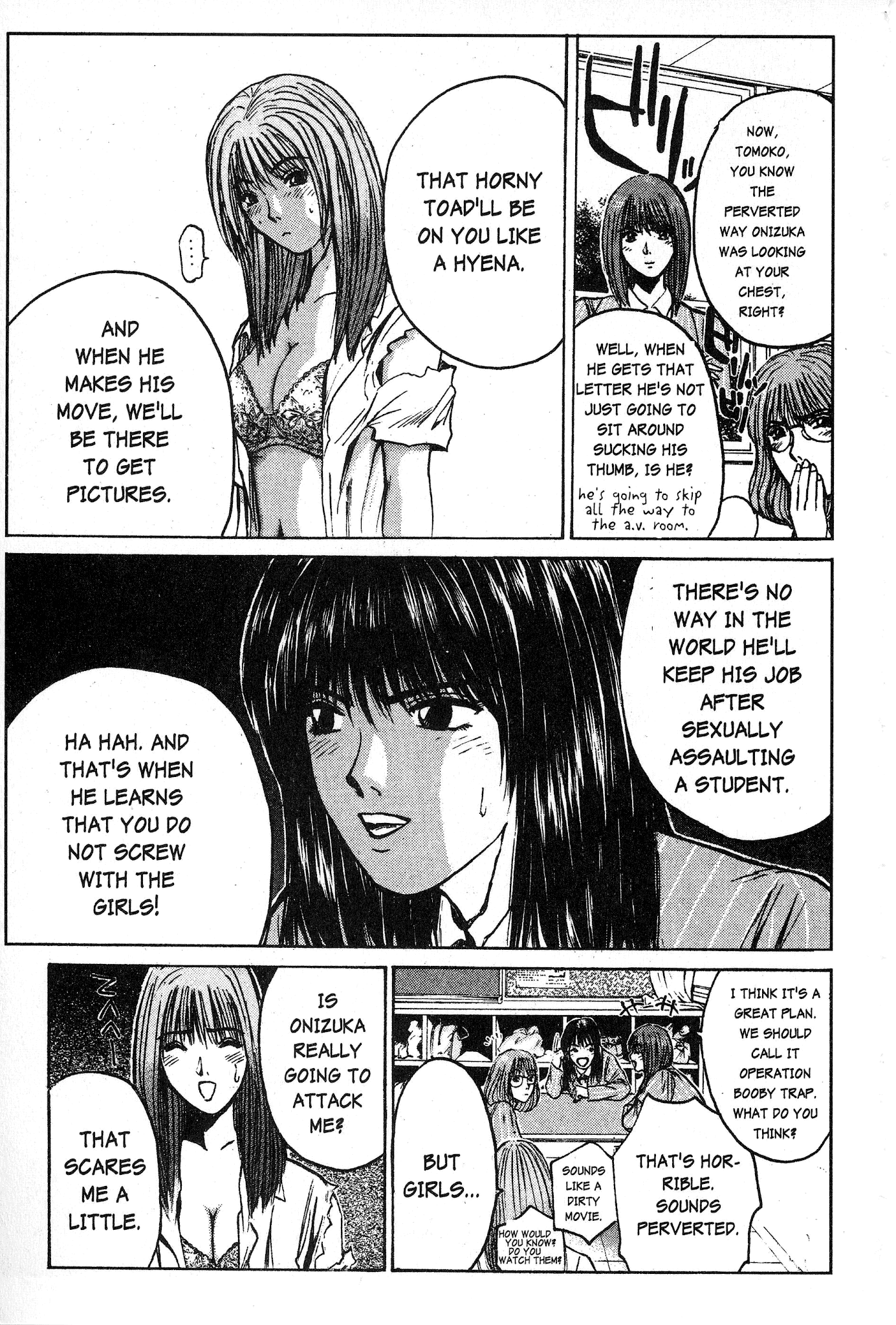 Great Teacher Onizuka Chapter 30 page 17 - Chapter 30: The trouble with Tomoko