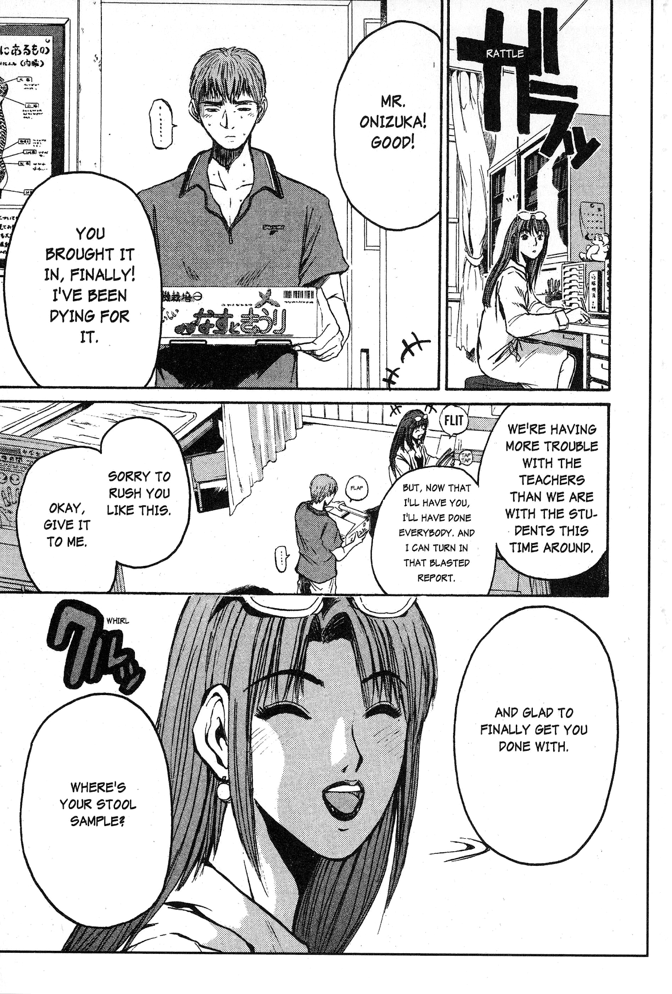 Great Teacher Onizuka Chapter 31 page 11 - Chapter 31: Eggplant and Cucumbers