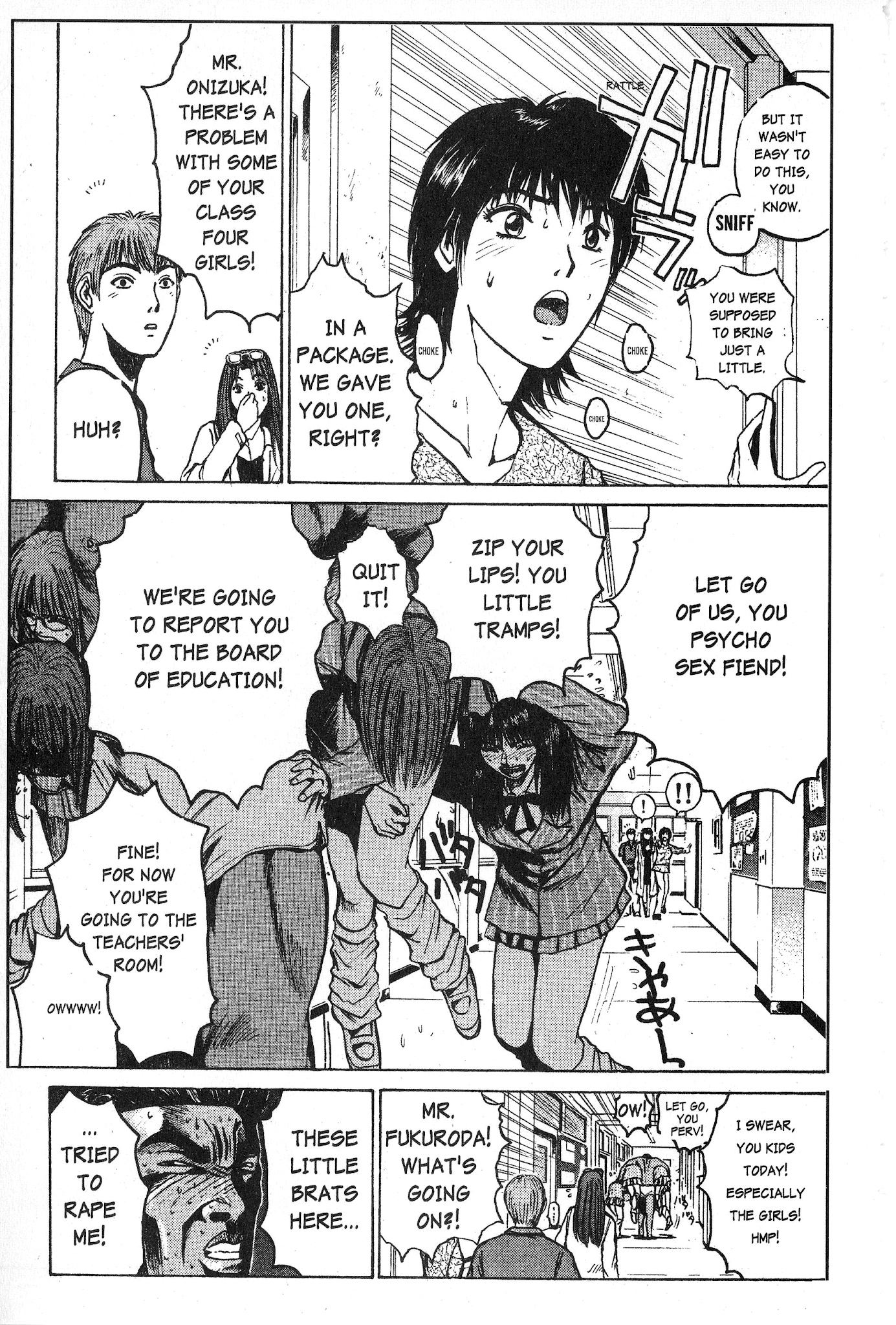 Great Teacher Onizuka Chapter 31 page 13 - Chapter 31: Eggplant and Cucumbers