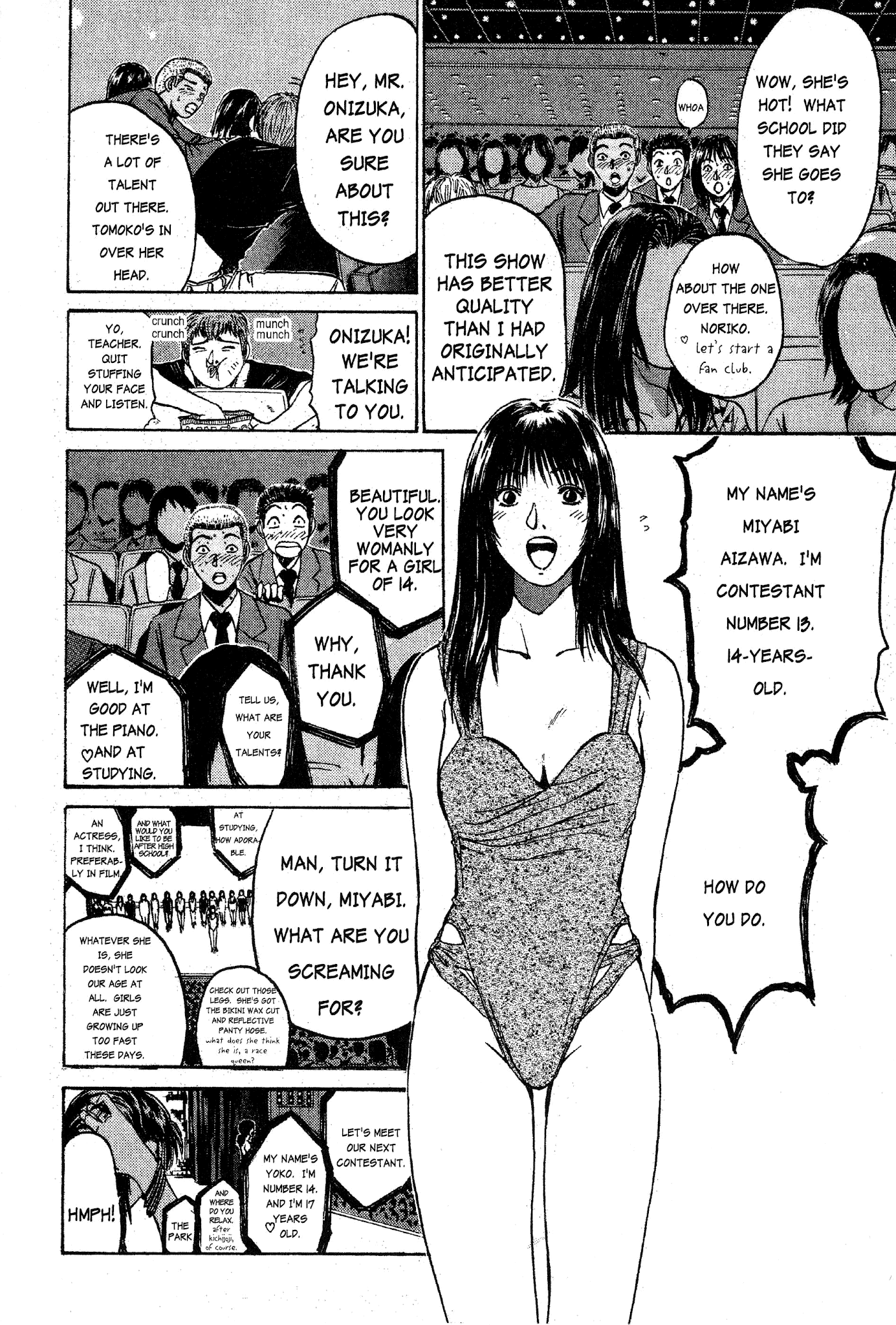 Great Teacher Onizuka Chapter 34 page 15 - Chapter 34: The Audition