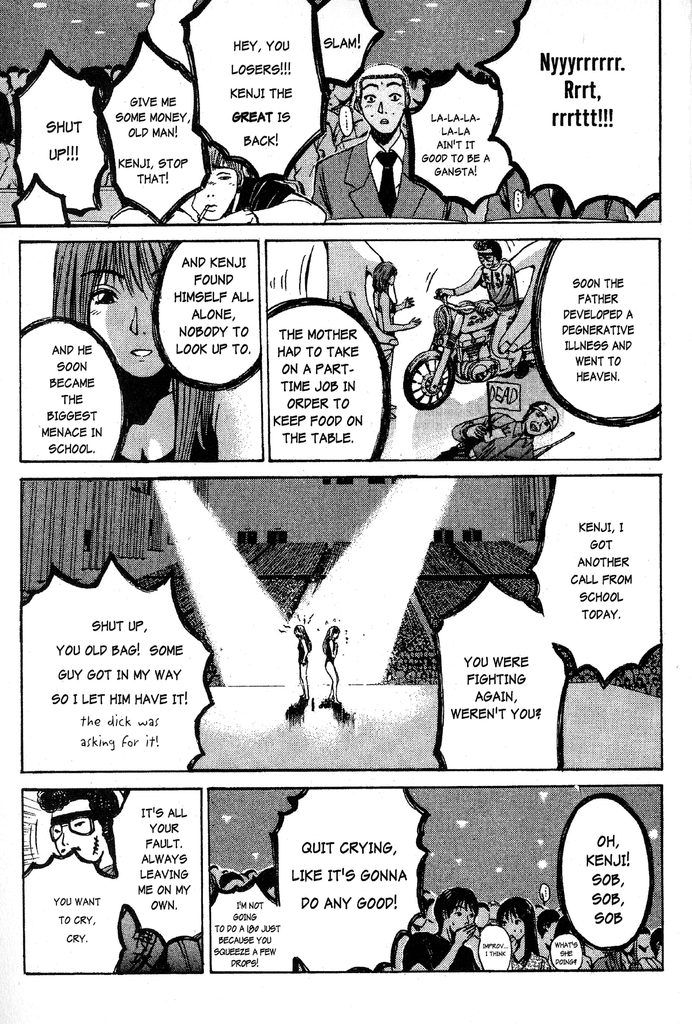 Great Teacher Onizuka Chapter 35 page 12 - Chapter 35: Birth of a Star!!