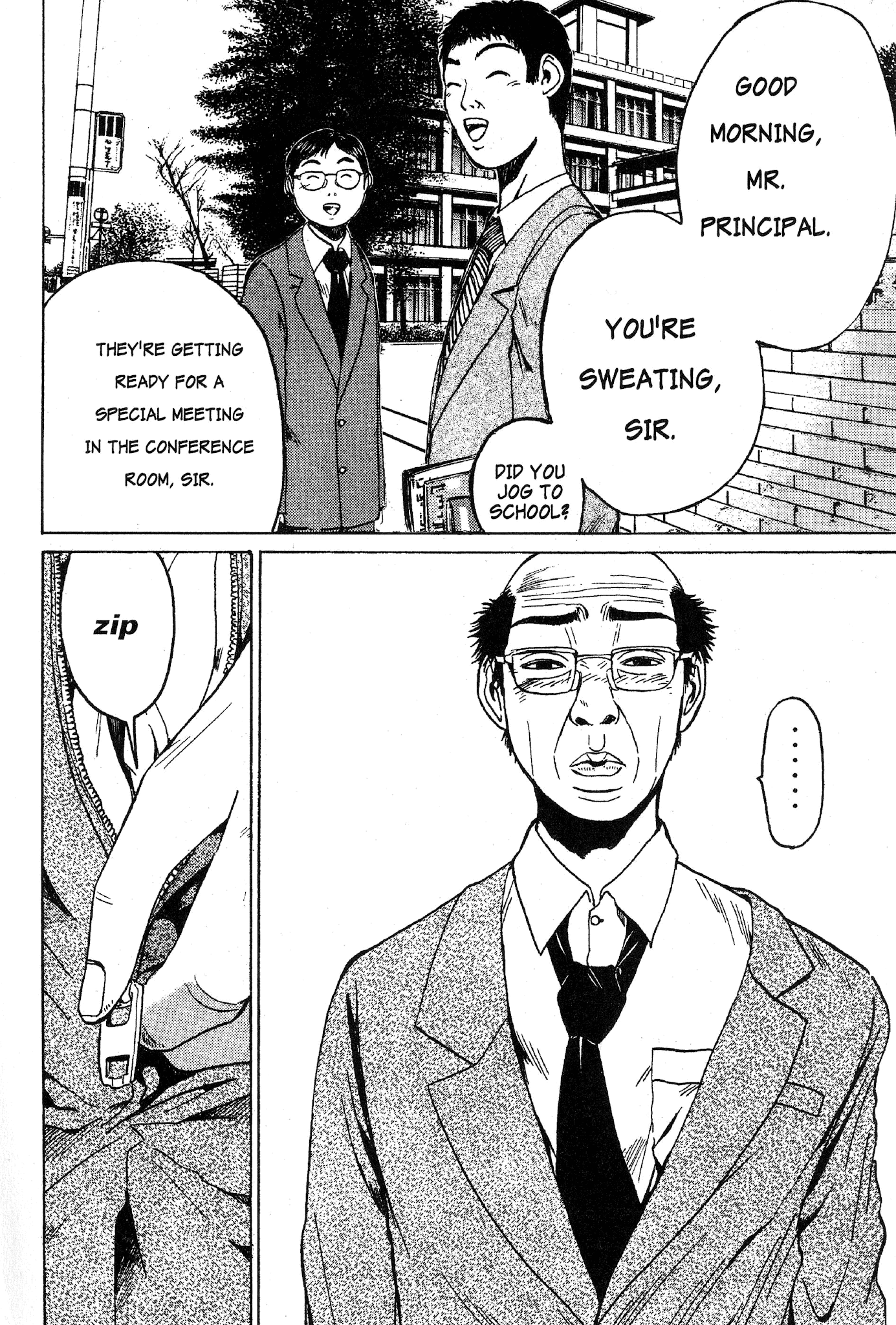 Great Teacher Onizuka Chapter 37 page 16 - Chapter 37: The Spring of Uchiyamada Hiroshi, 51 Years Old
