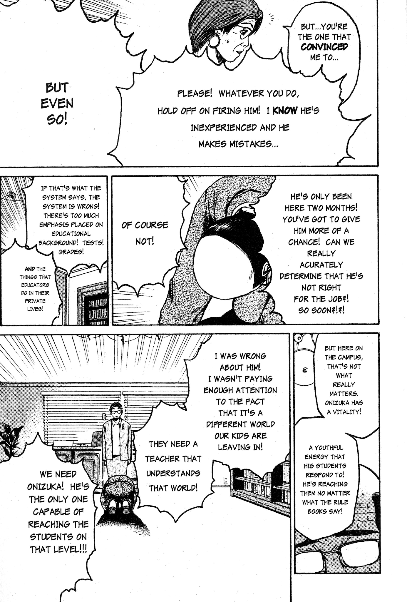 Great Teacher Onizuka Chapter 38 page 13 - Chapter 38: He Knows!!!