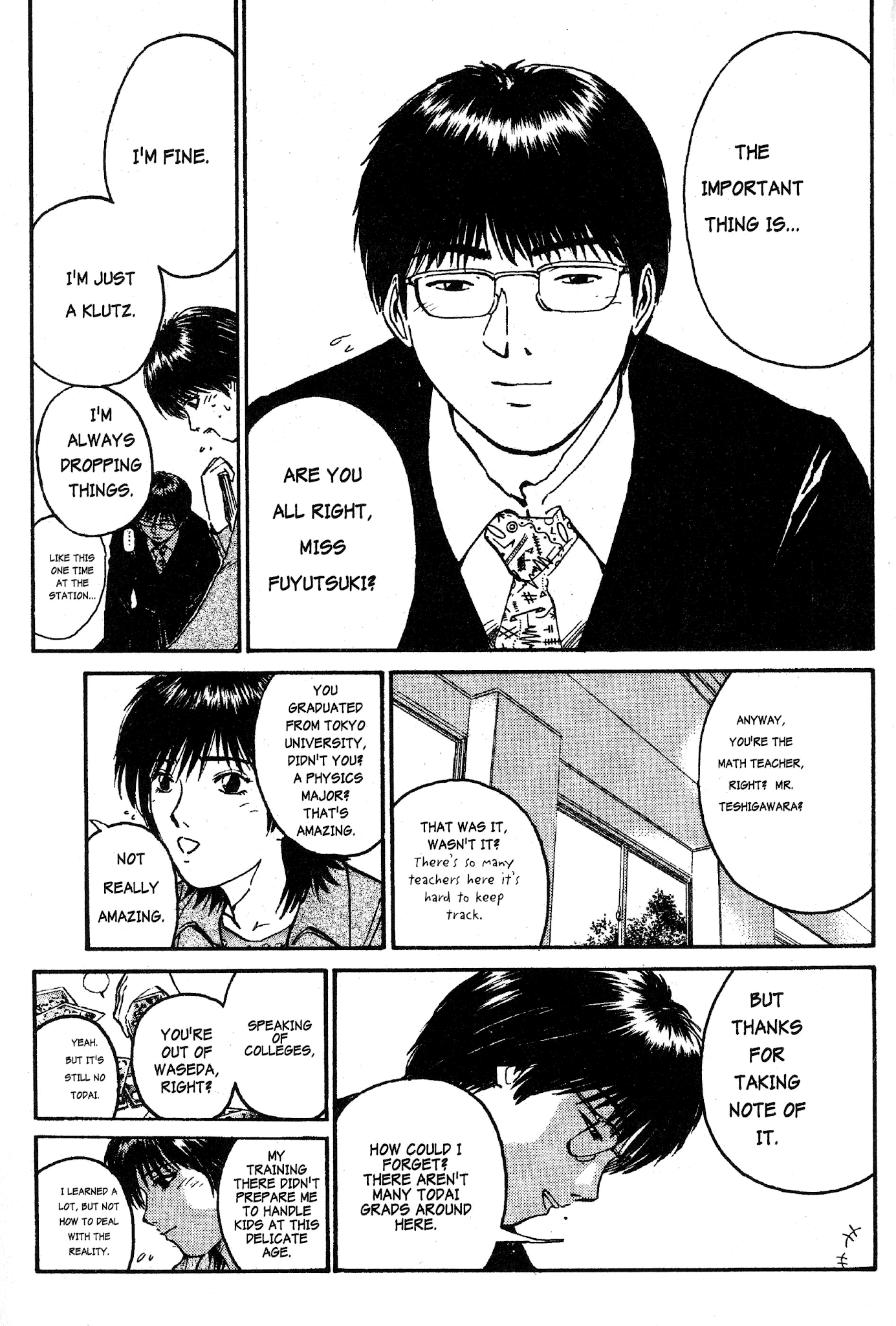 Great Teacher Onizuka Chapter 39 page 6 - Chapter 39: I LOVE YOU
