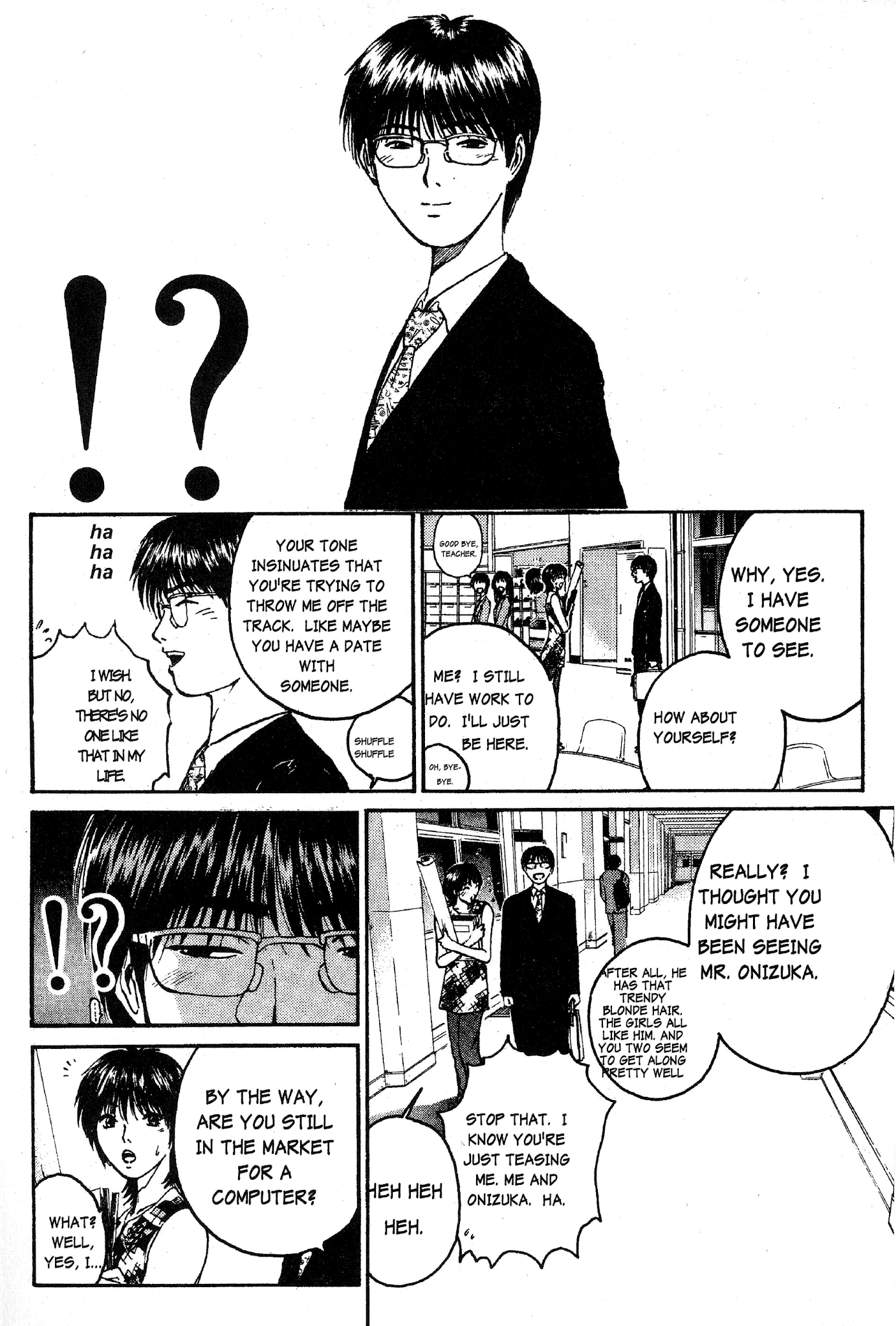 Great Teacher Onizuka Chapter 40 page 3 - Chapter 40: The First Visit