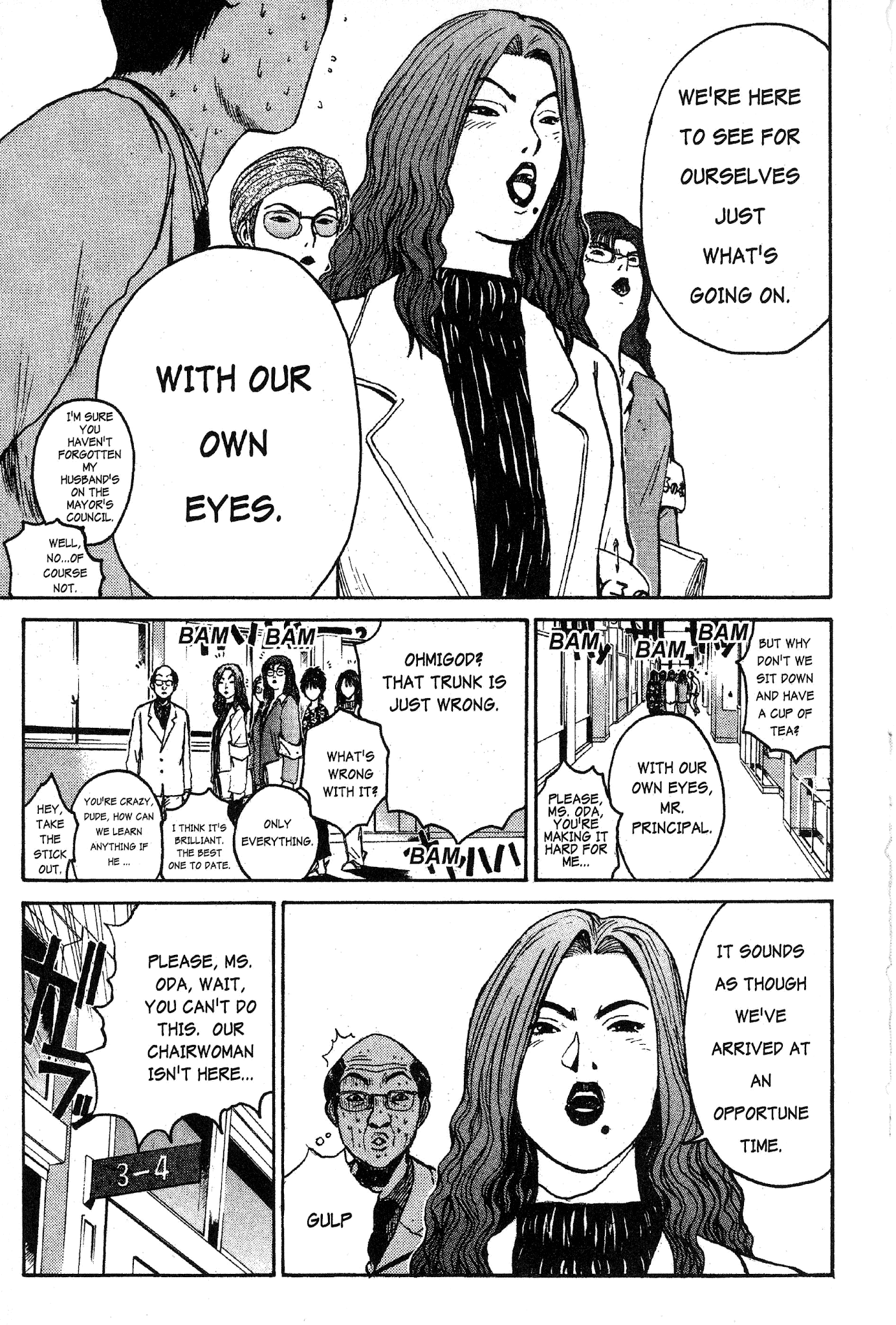 Great Teacher Onizuka Chapter 41 page 15 - Chapter 41: You're More Beautiful than a Butterfly