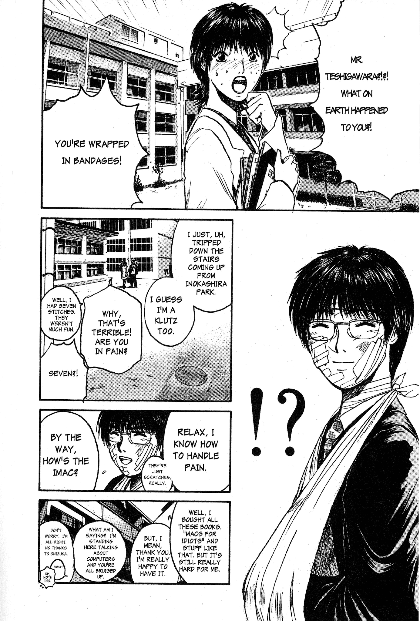 Great Teacher Onizuka Chapter 41 page 7 - Chapter 41: You're More Beautiful than a Butterfly