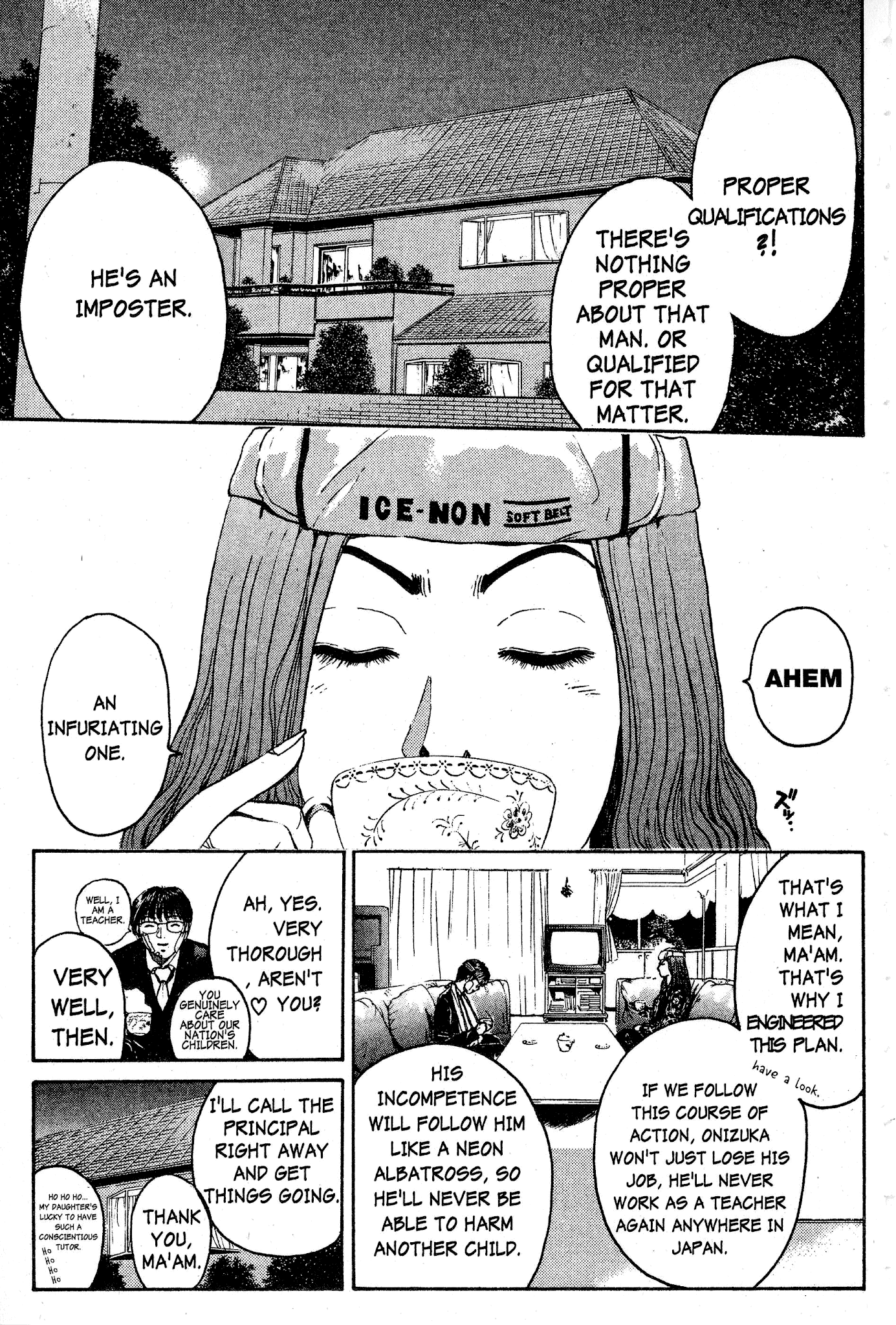 Great Teacher Onizuka Chapter 42 page 19 - Chapter 42: Fainting, Fainting, and Fainting Again