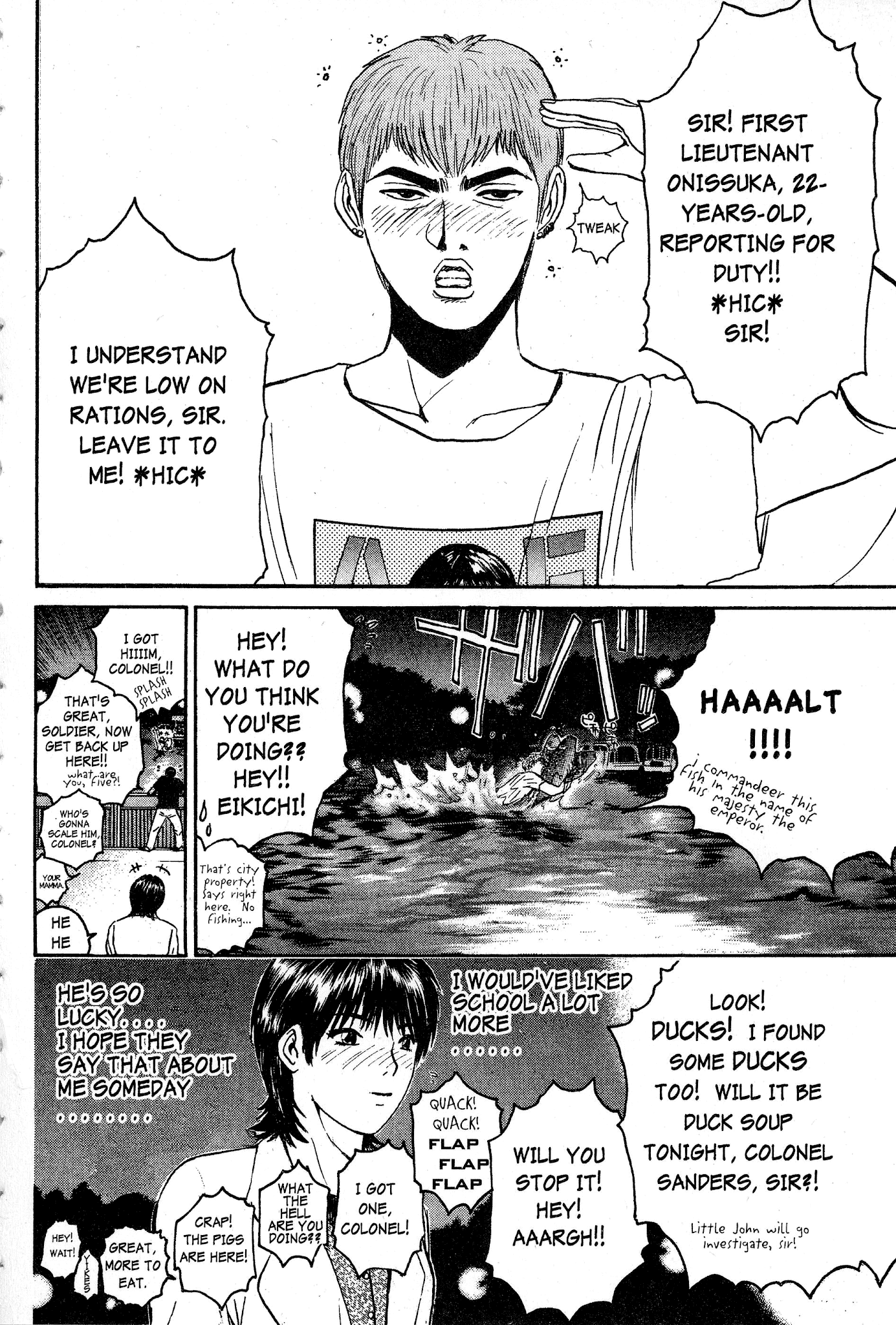 Great Teacher Onizuka Chapter 43 page 10 - Chapter 43: Onidzuka's IQ