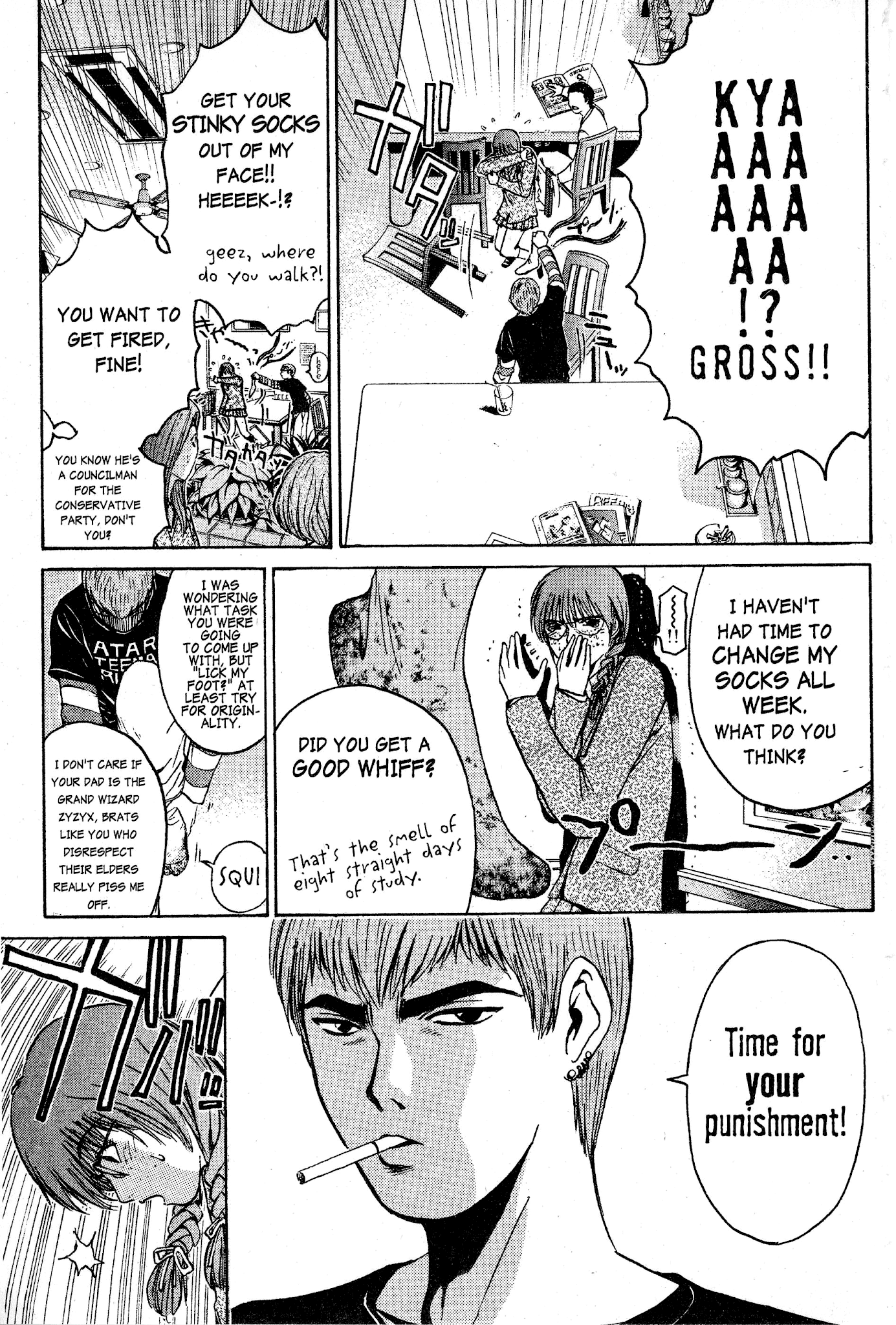 Great Teacher Onizuka Chapter 47 page 10 - Chapter 47: Lick Me