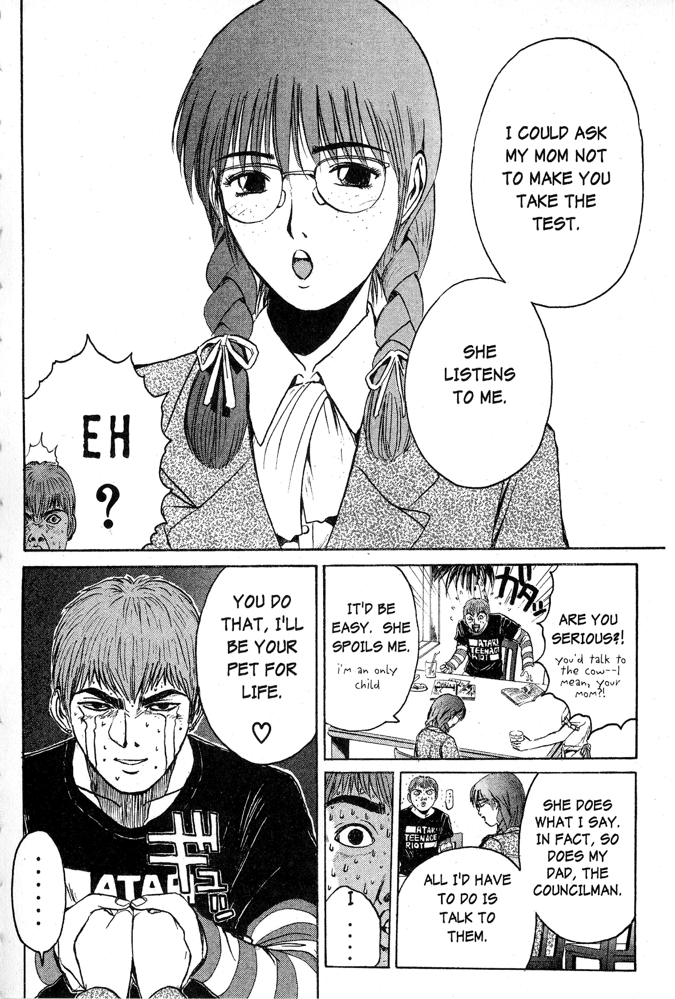 Great Teacher Onizuka Chapter 47 page 5 - Chapter 47: Lick Me