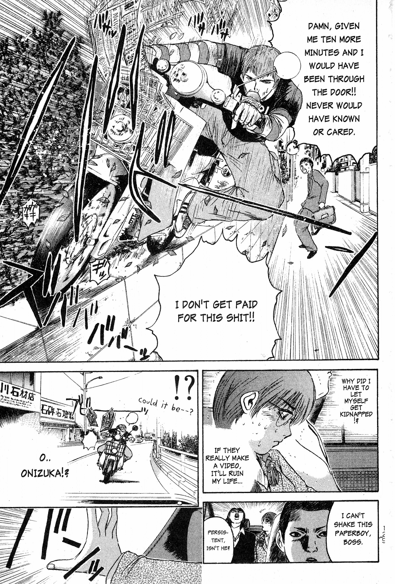 Great Teacher Onizuka Chapter 48 page 4 - Chapter 48: The Test, the Yakuza, and the High School Girl