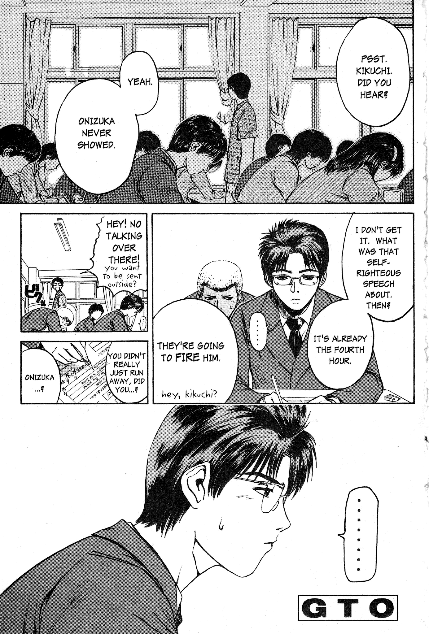 Great Teacher Onizuka Chapter 49 page 1 - Chapter 49: Educational Leadership!?