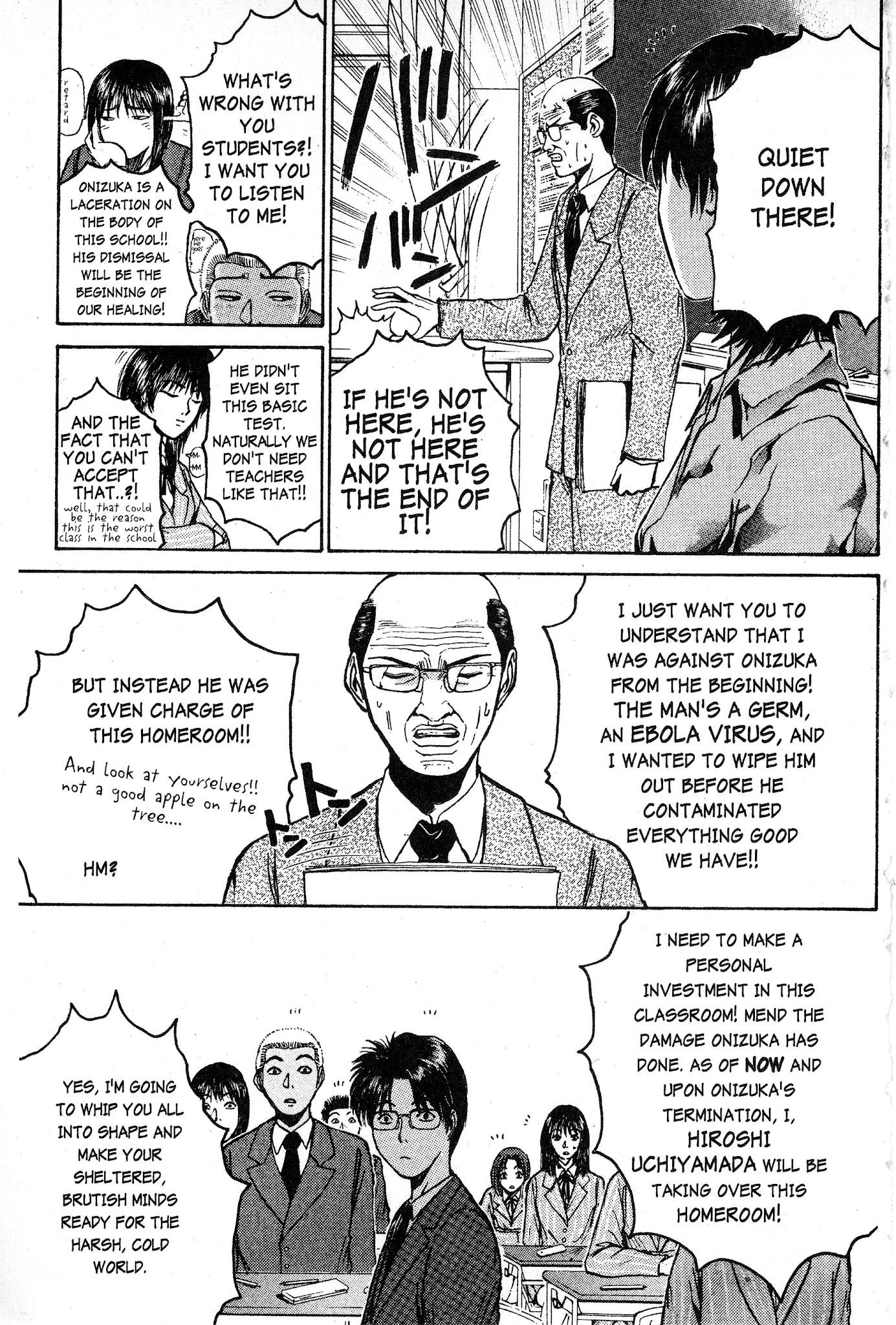 Great Teacher Onizuka Chapter 49 page 10 - Chapter 49: Educational Leadership!?
