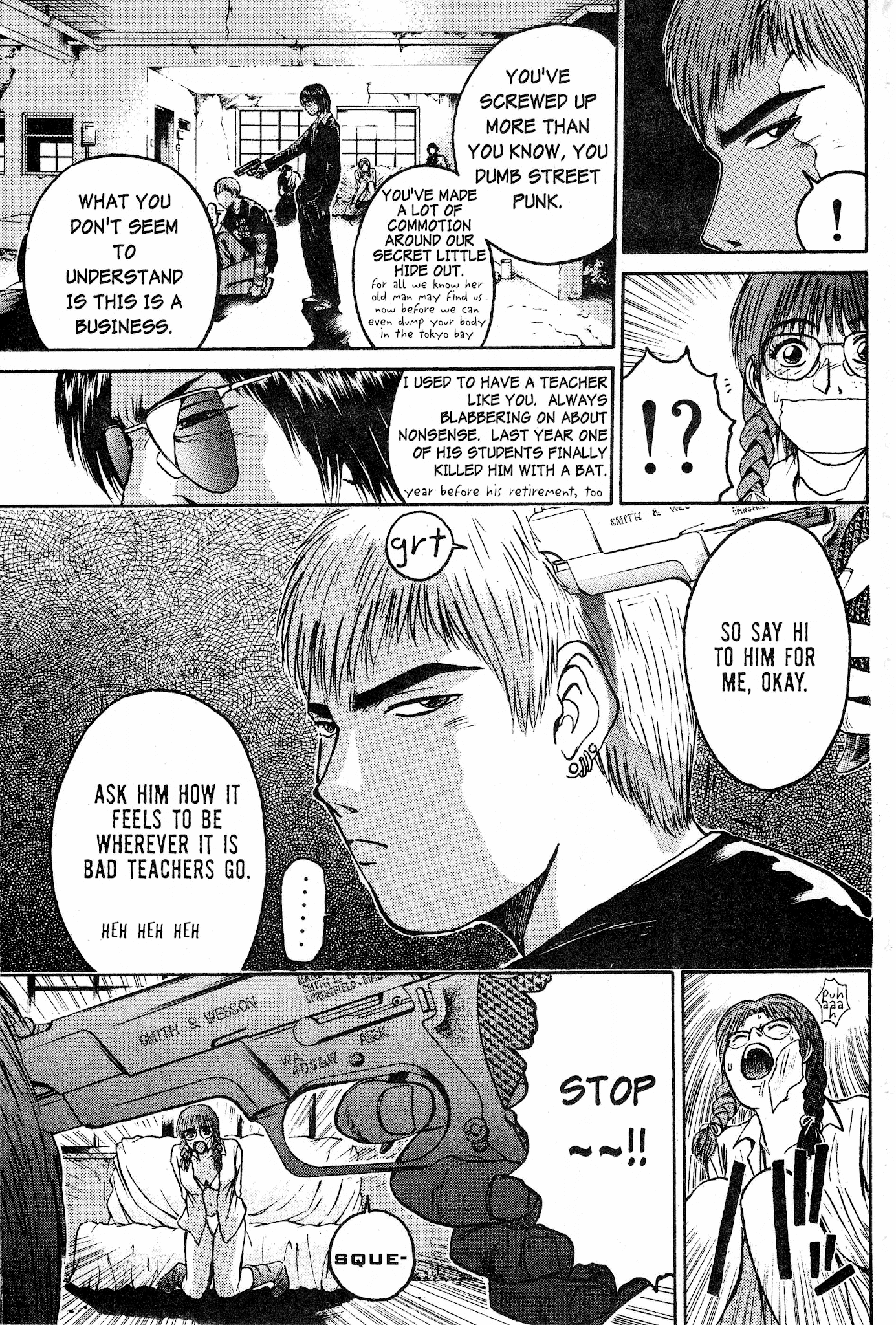 Great Teacher Onizuka Chapter 49 page 6 - Chapter 49: Educational Leadership!?