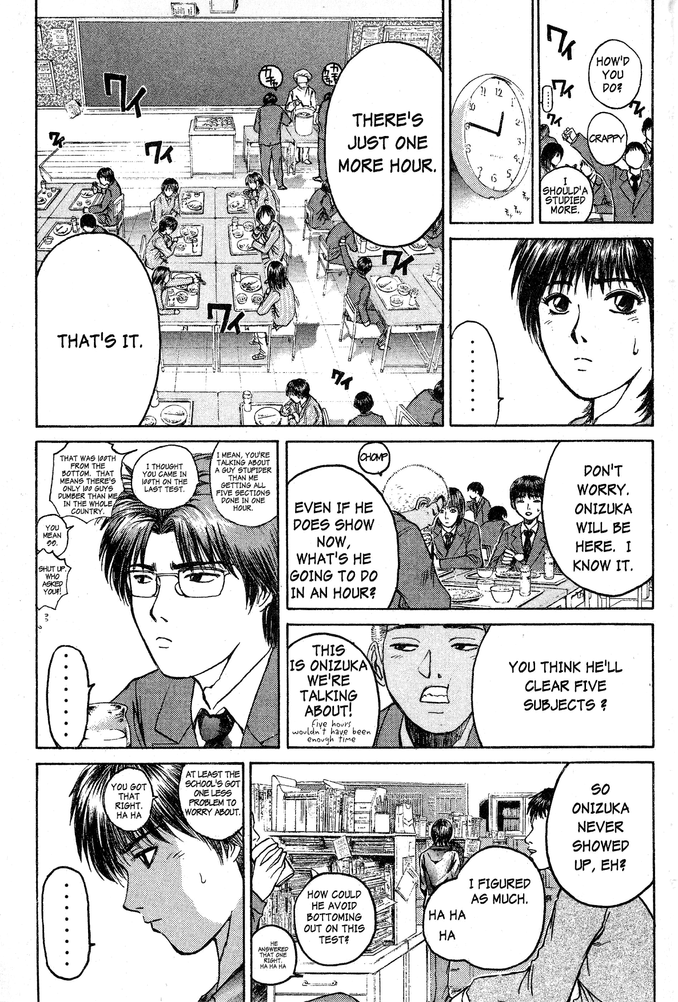 Great Teacher Onizuka Chapter 49 page 8 - Chapter 49: Educational Leadership!?