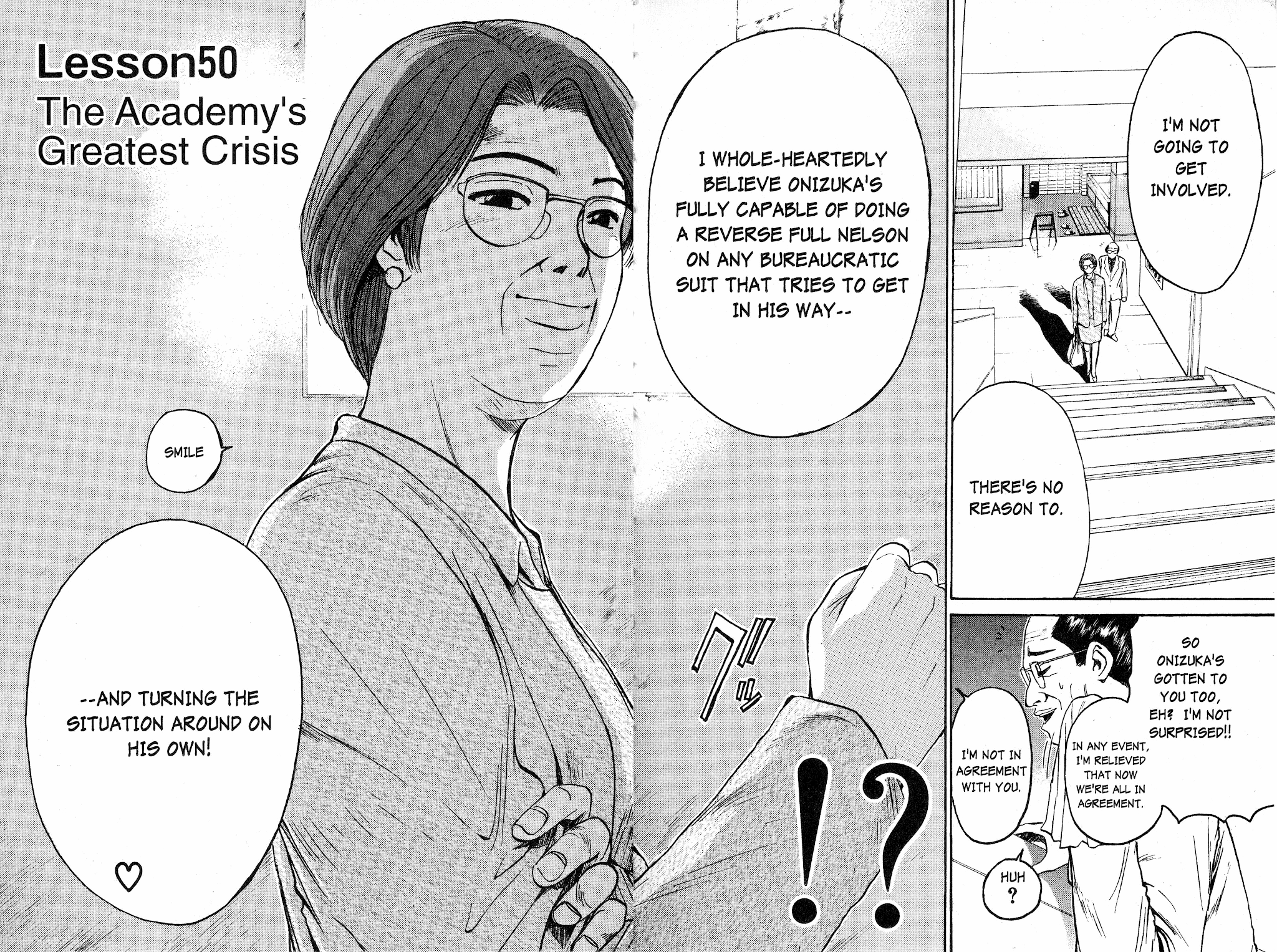 Great Teacher Onizuka Chapter 50 page 2 - Chapter 50: The Greatest Danger to the School