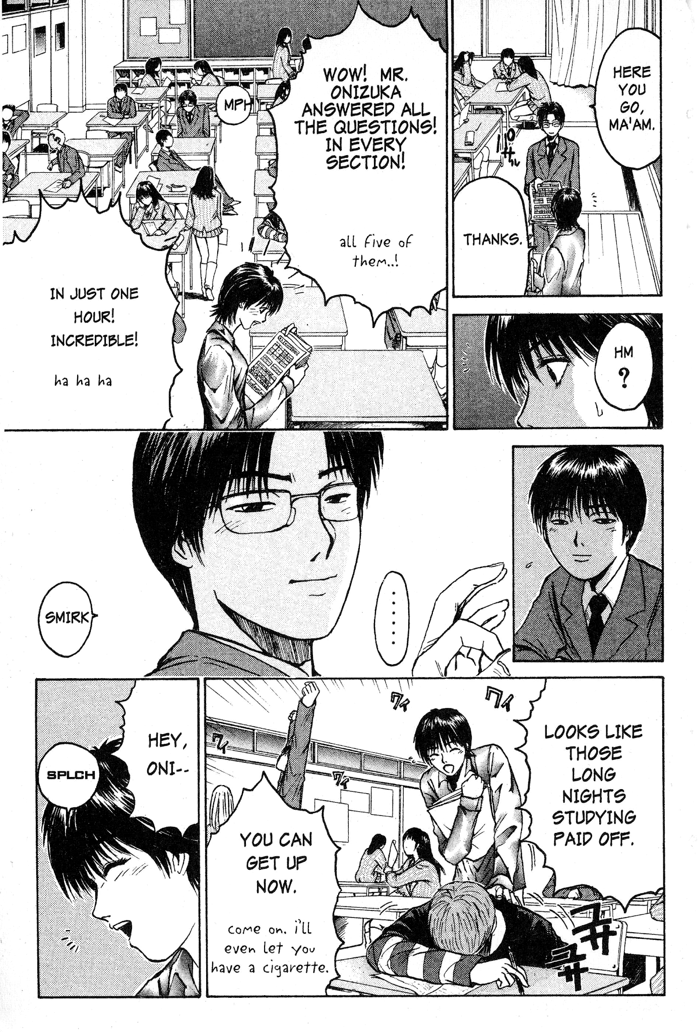 Great Teacher Onizuka Chapter 50 page 8 - Chapter 50: The Greatest Danger to the School