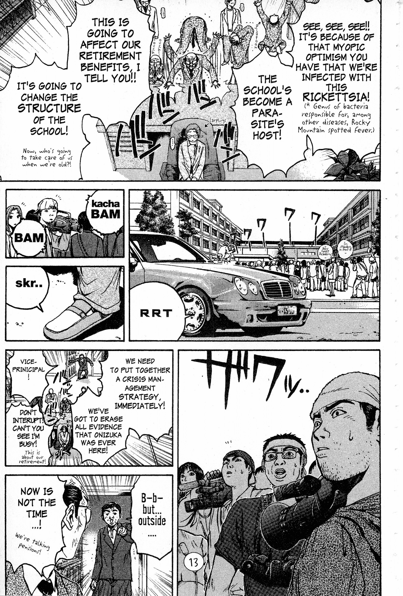 Great Teacher Onizuka Chapter 51 page 11 - Chapter 51: TV Hero