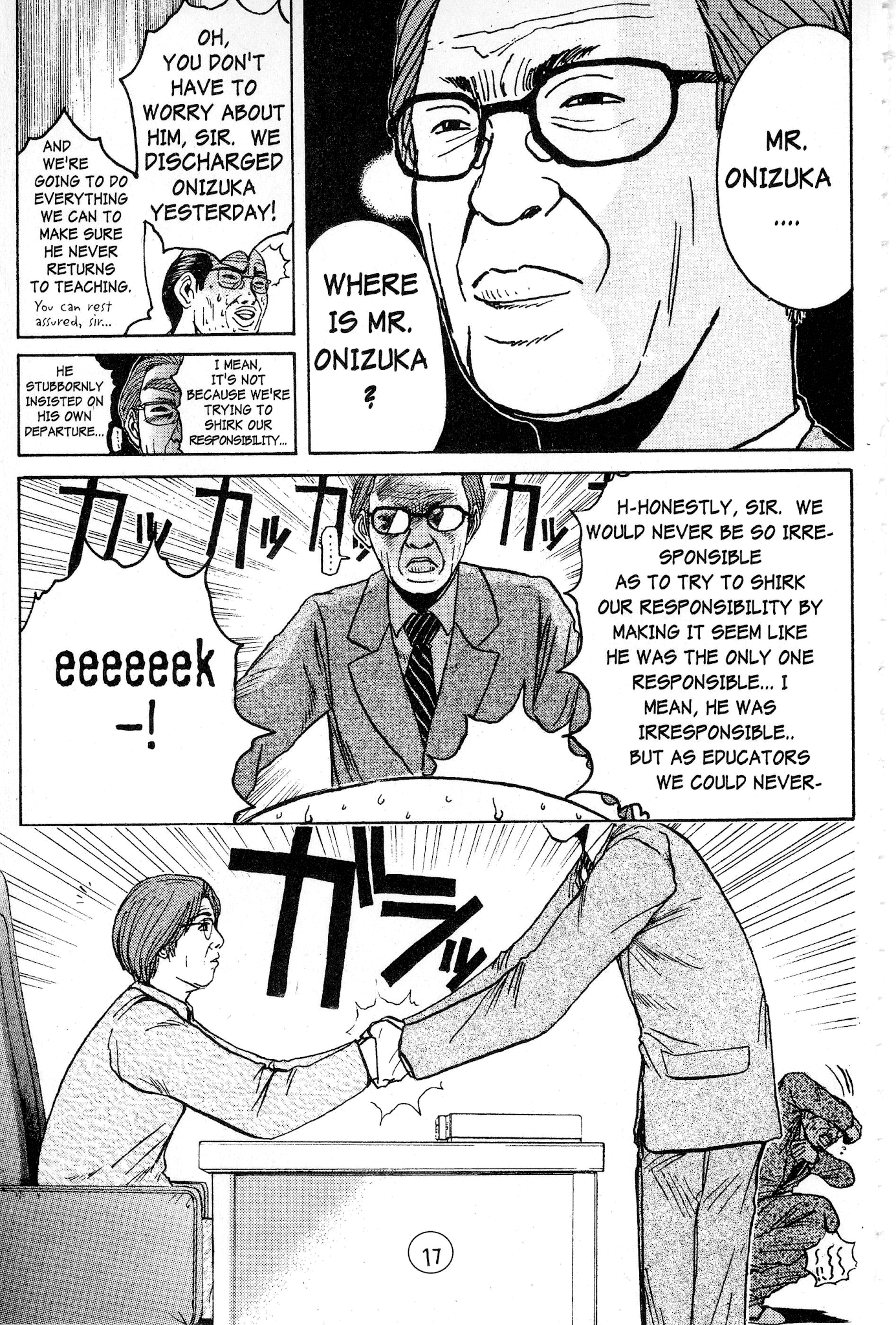 Great Teacher Onizuka Chapter 51 page 15 - Chapter 51: TV Hero