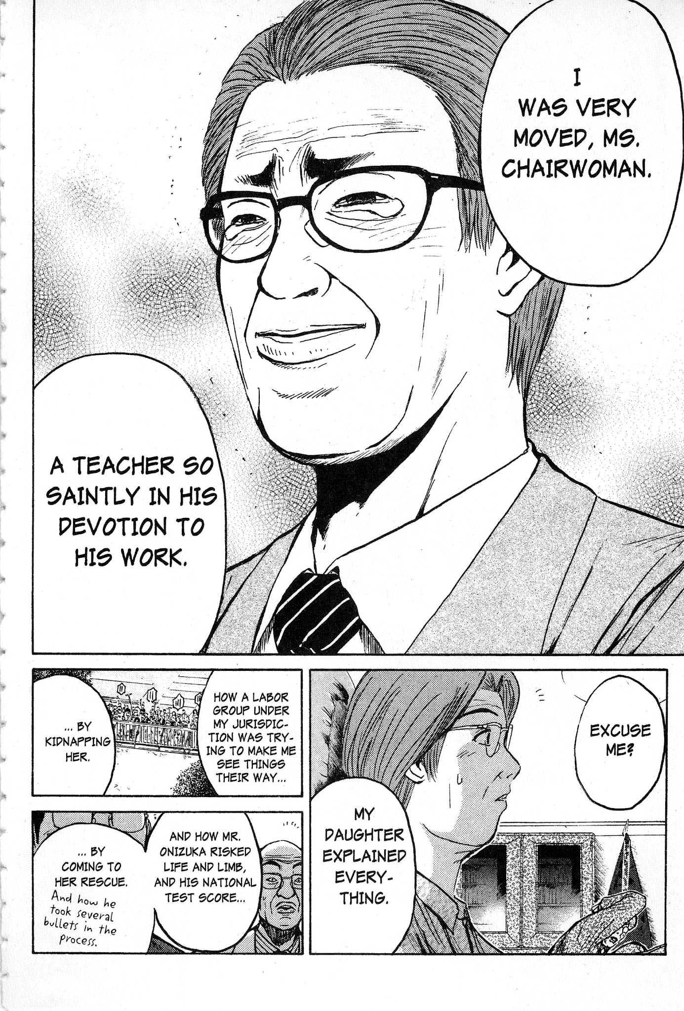 Great Teacher Onizuka Chapter 51 page 16 - Chapter 51: TV Hero