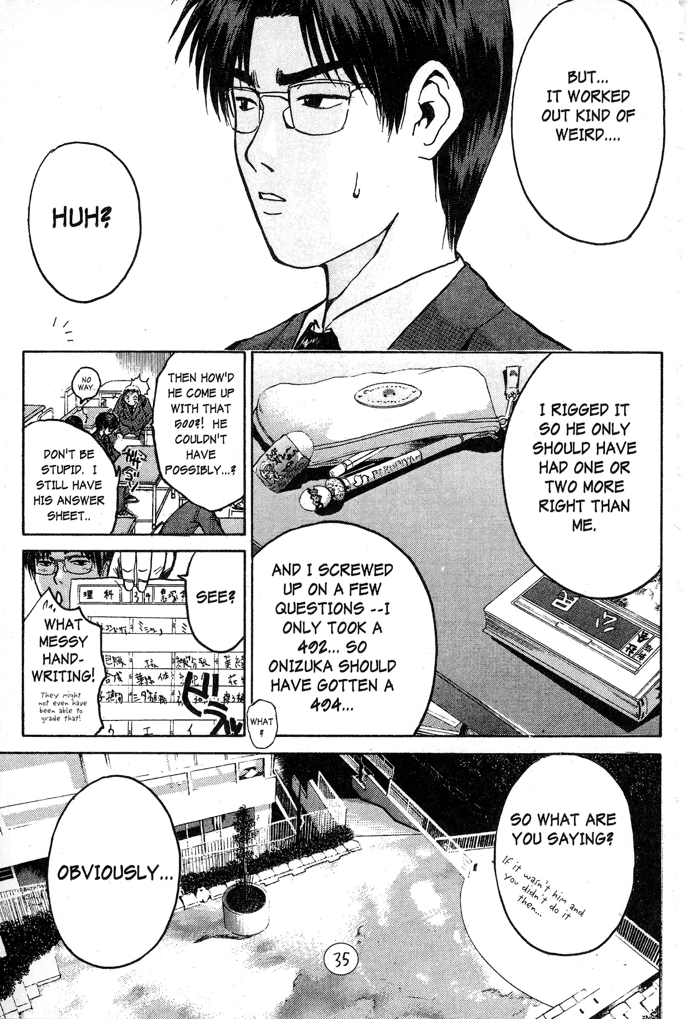 Great Teacher Onizuka Chapter 52 page 8 - Chapter 52: Teacher for Life
