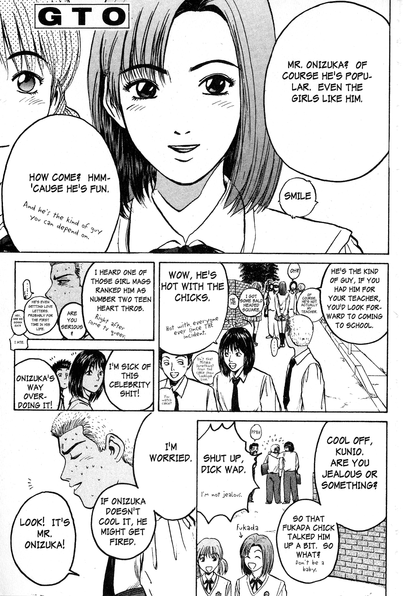 Great Teacher Onizuka Chapter 53 page 1 - Chapter 53: The Dangerous Mermaid