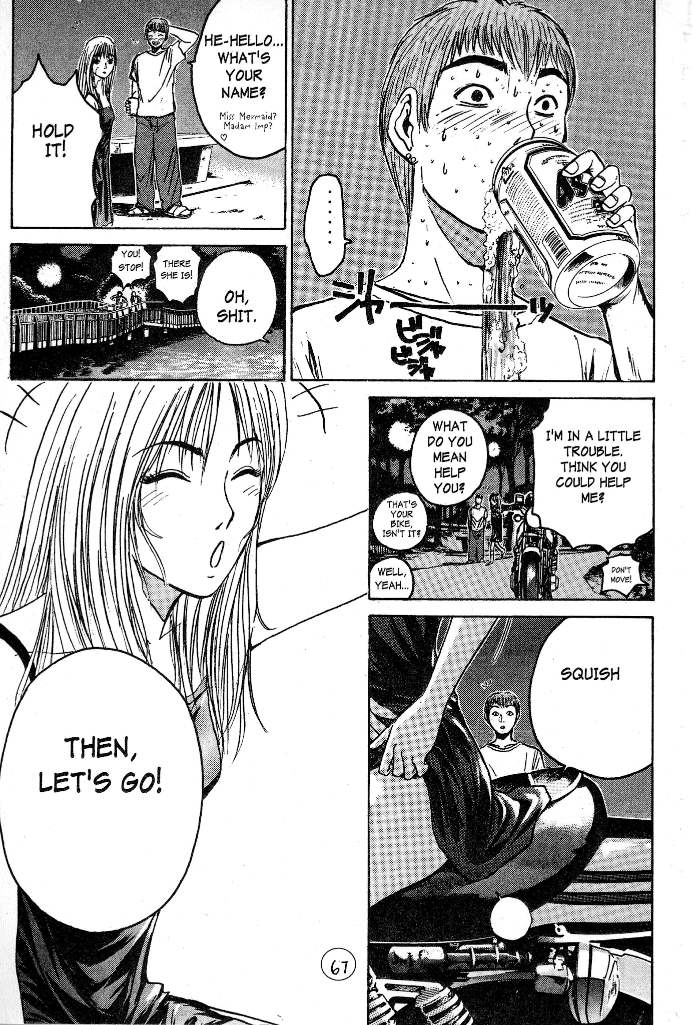 Great Teacher Onizuka Chapter 53 page 16 - Chapter 53: The Dangerous Mermaid