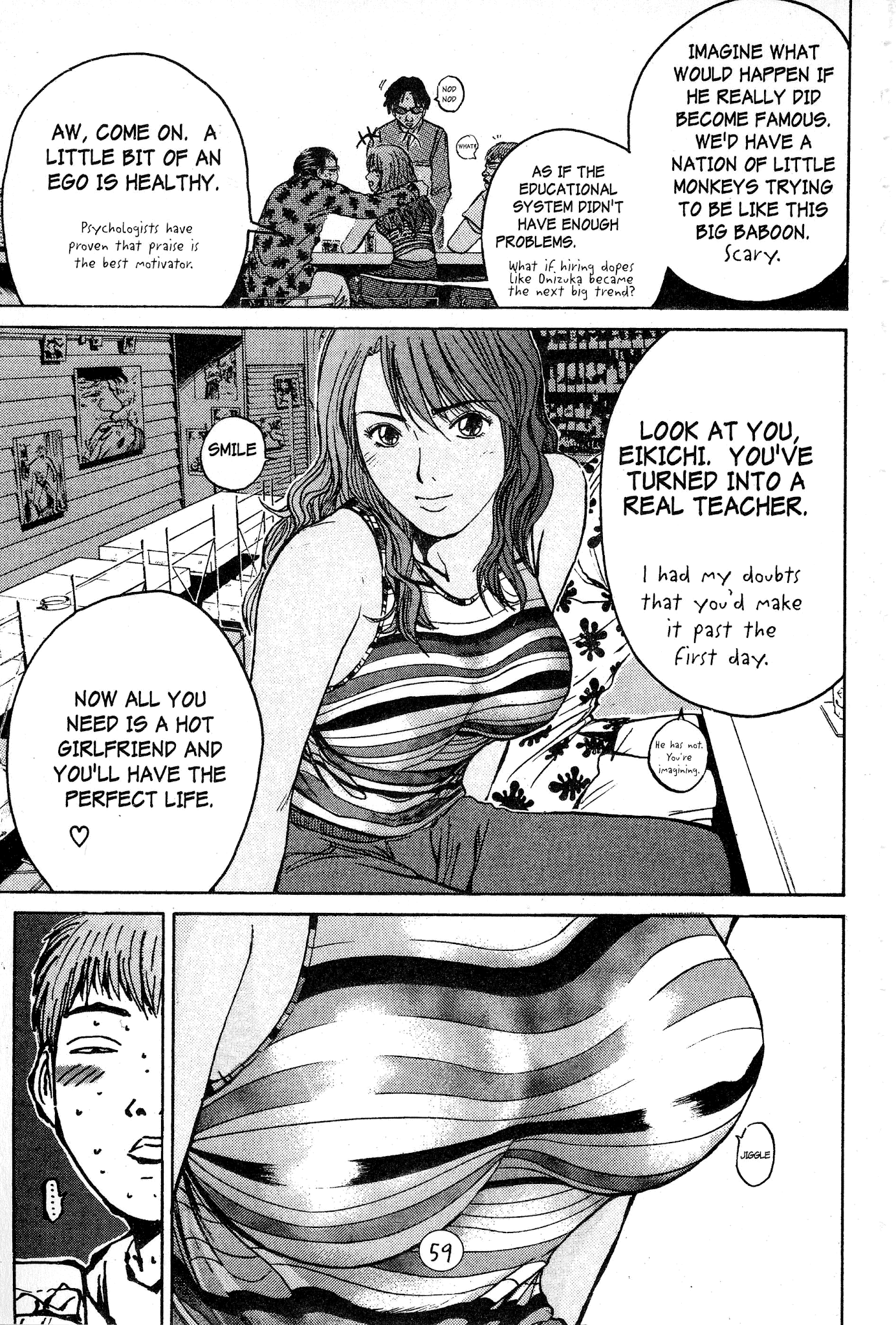 Great Teacher Onizuka Chapter 53 page 8 - Chapter 53: The Dangerous Mermaid