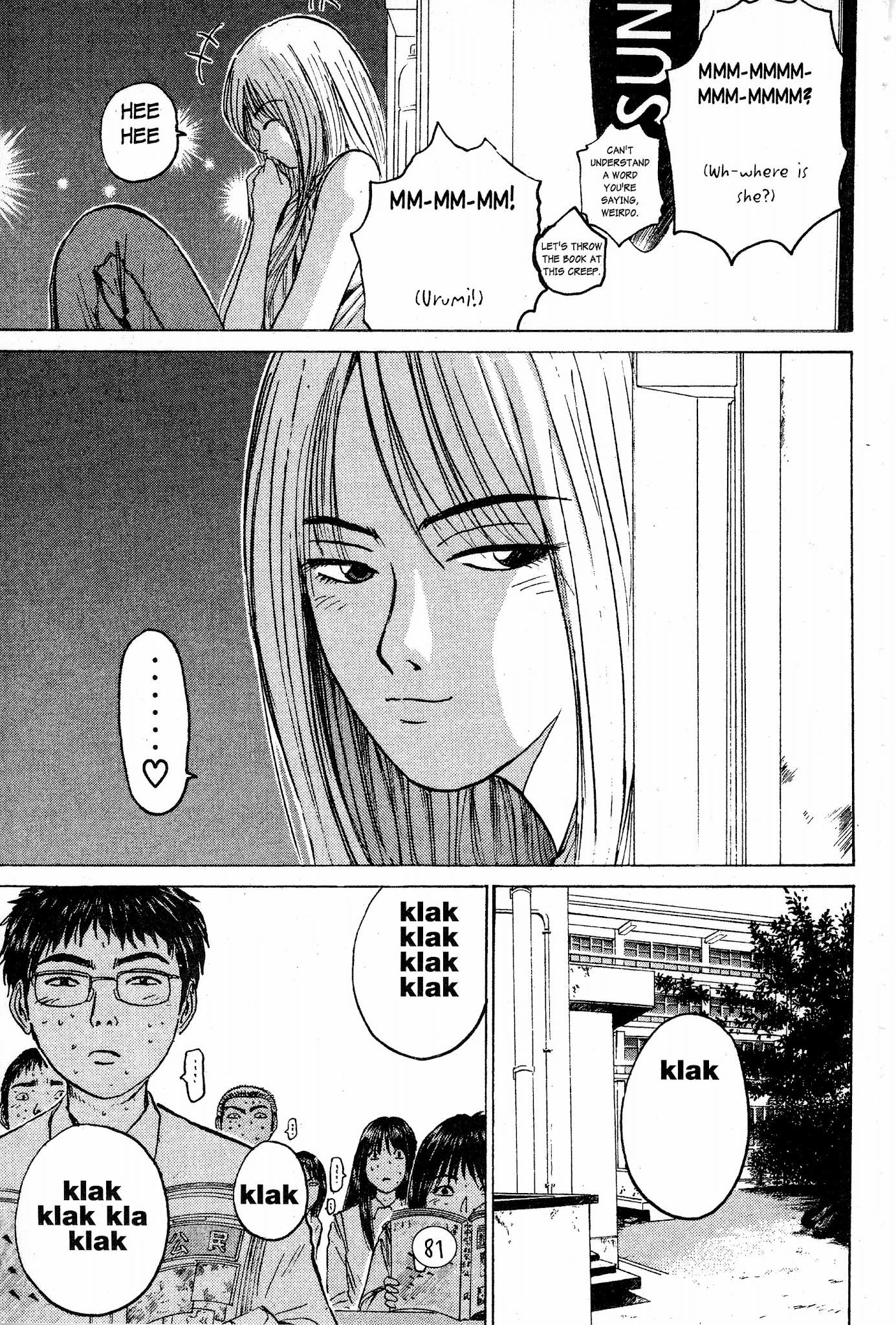Great Teacher Onizuka Chapter 54 page 11 - Chapter 54: The Bluebirn of Happiness....?