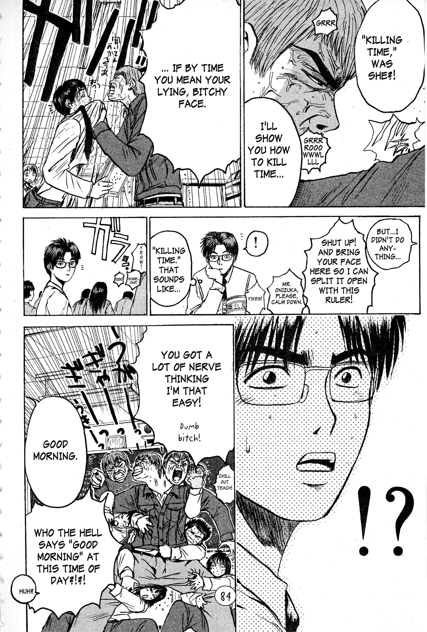 Great Teacher Onizuka Chapter 54 page 14 - Chapter 54: The Bluebirn of Happiness....?