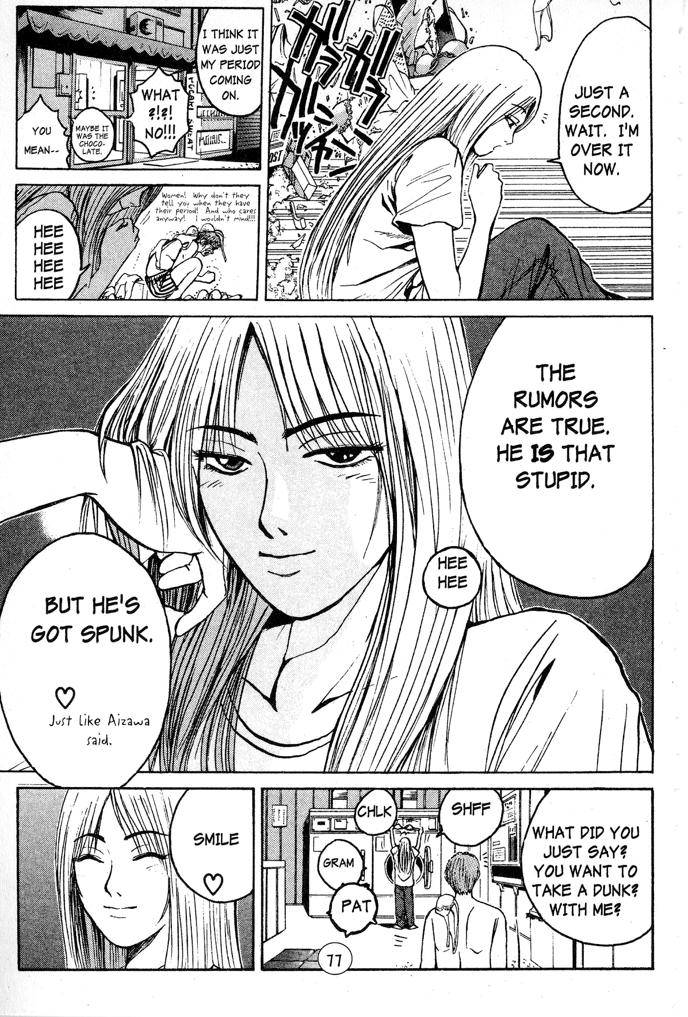Great Teacher Onizuka Chapter 54 page 7 - Chapter 54: The Bluebirn of Happiness....?