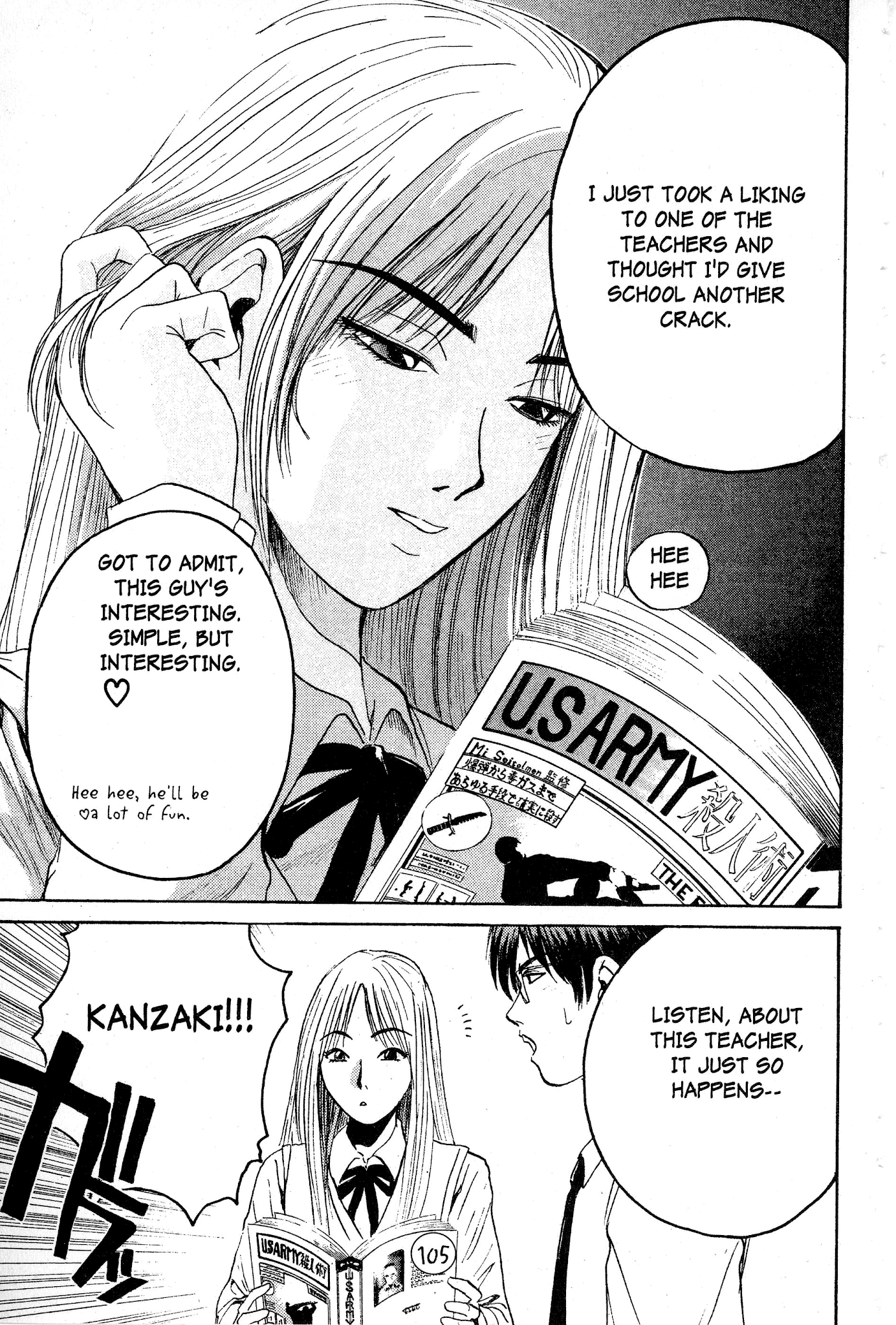 Great Teacher Onizuka Chapter 55 page 15 - Chapter 55: The Innocent Mermaid