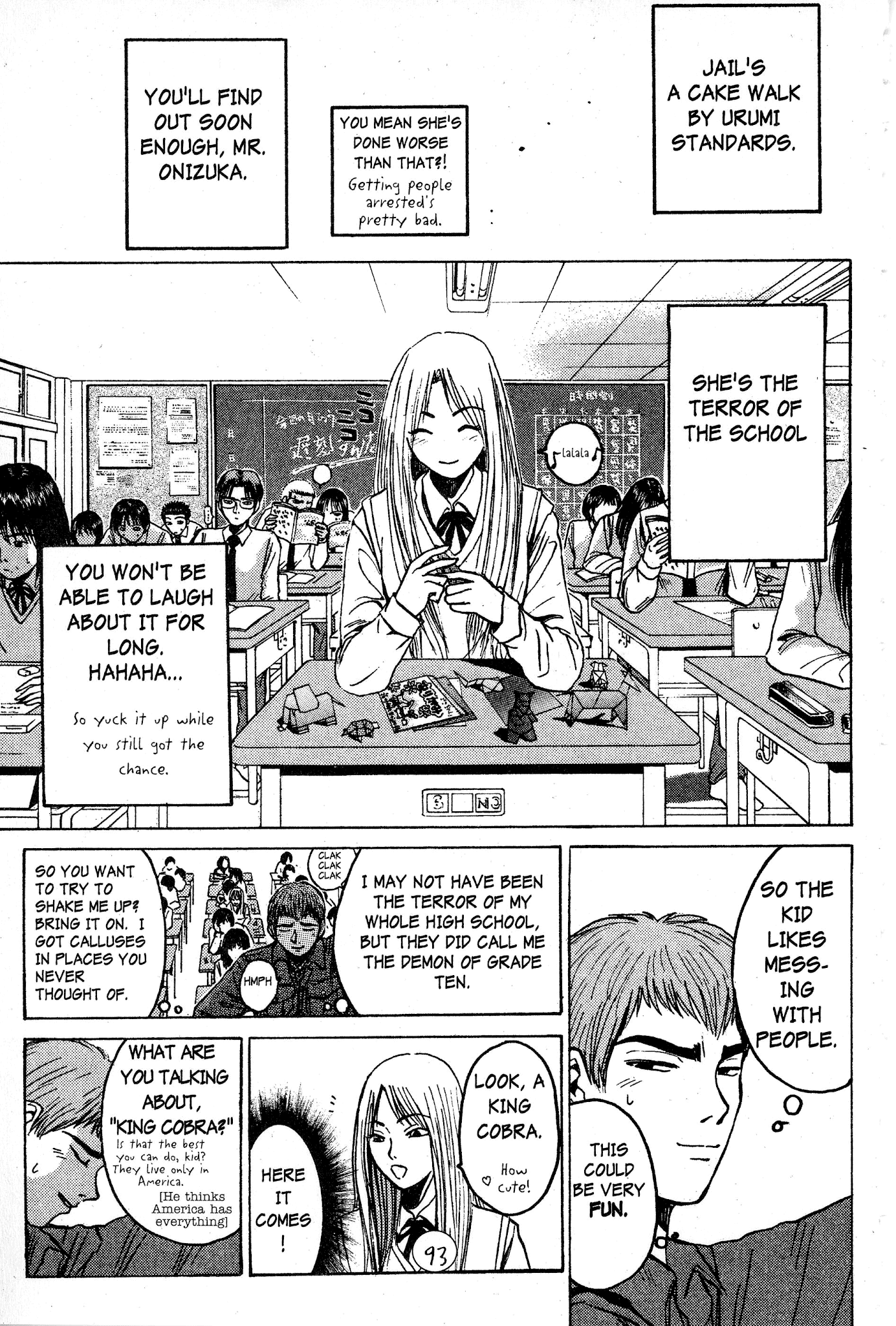Great Teacher Onizuka Chapter 55 page 3 - Chapter 55: The Innocent Mermaid
